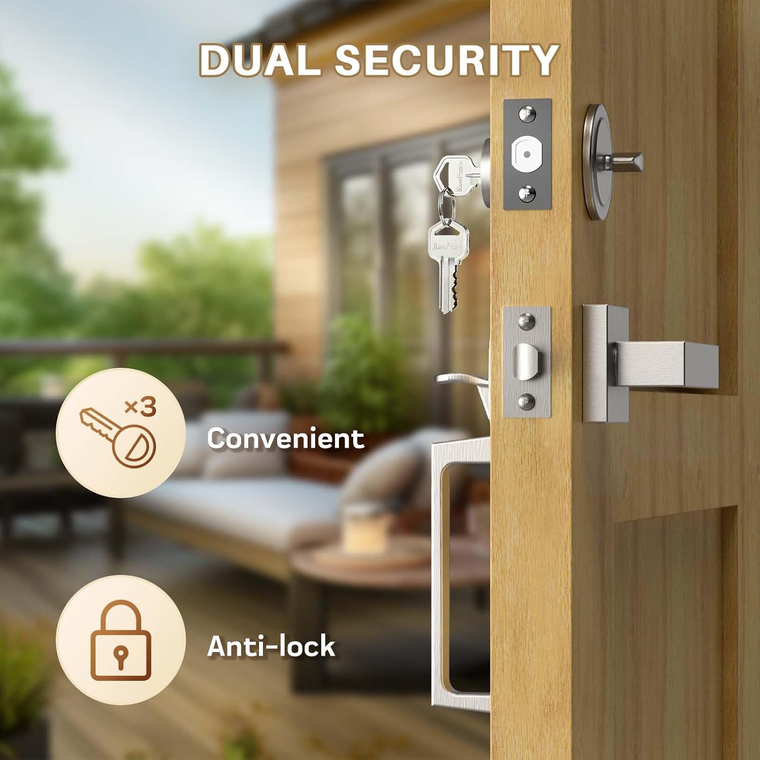Scout KingForce Front Door Lock Set