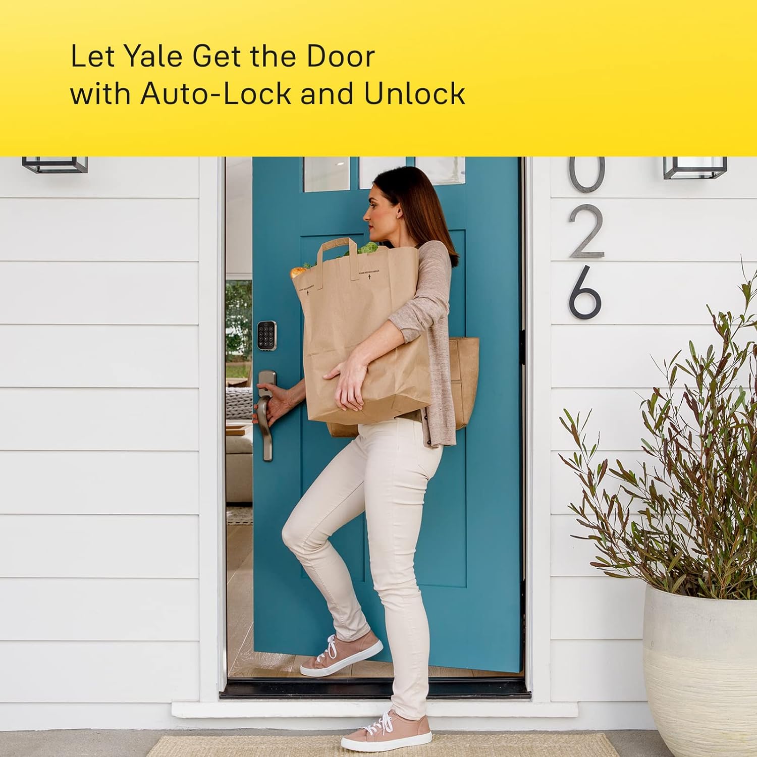 Secure Front Door Lock with Keypad