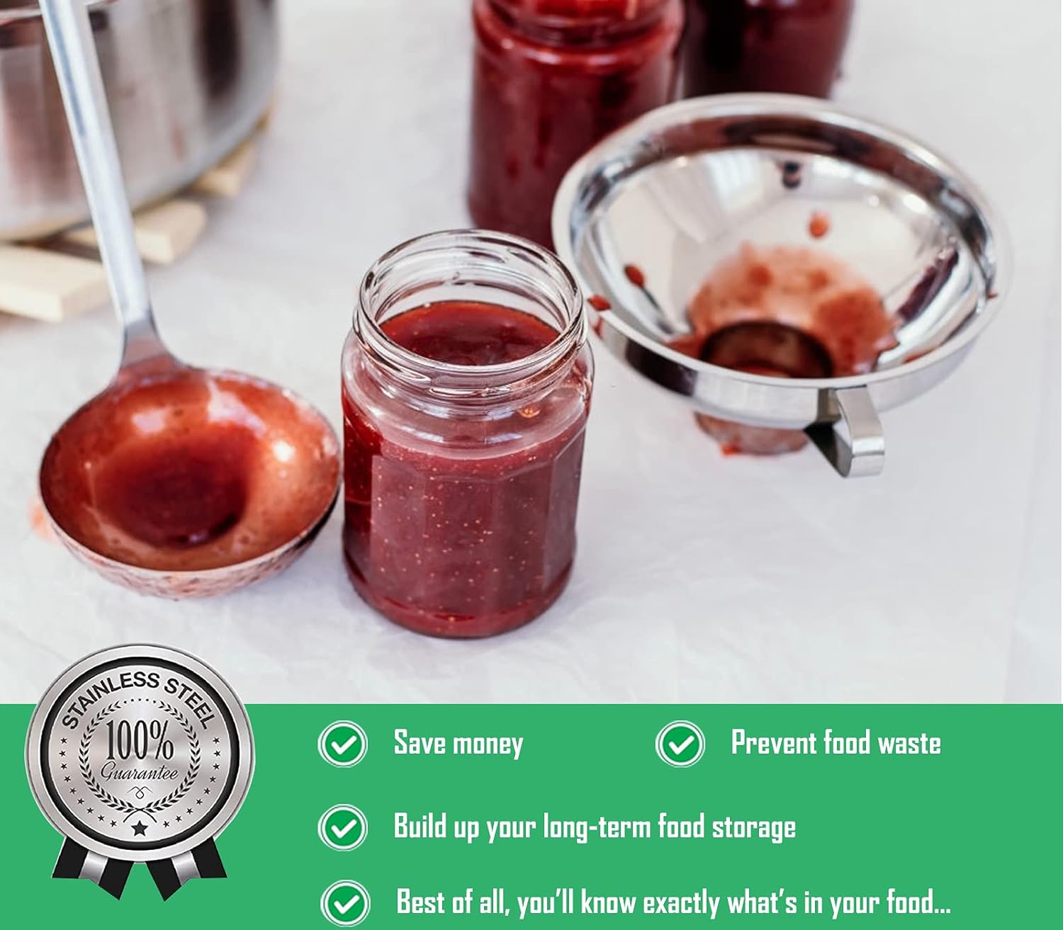 Stainless Steel Canning Kit for Beginningpolers