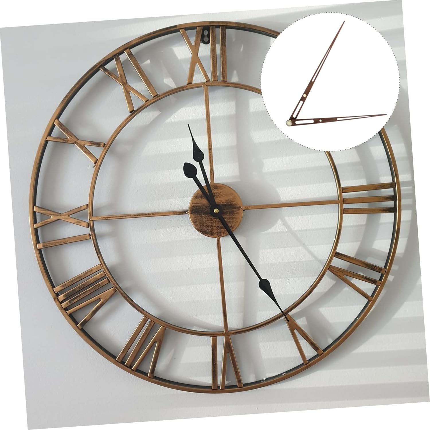 SOESFOUFU Large Wooden Wall Clock Hands