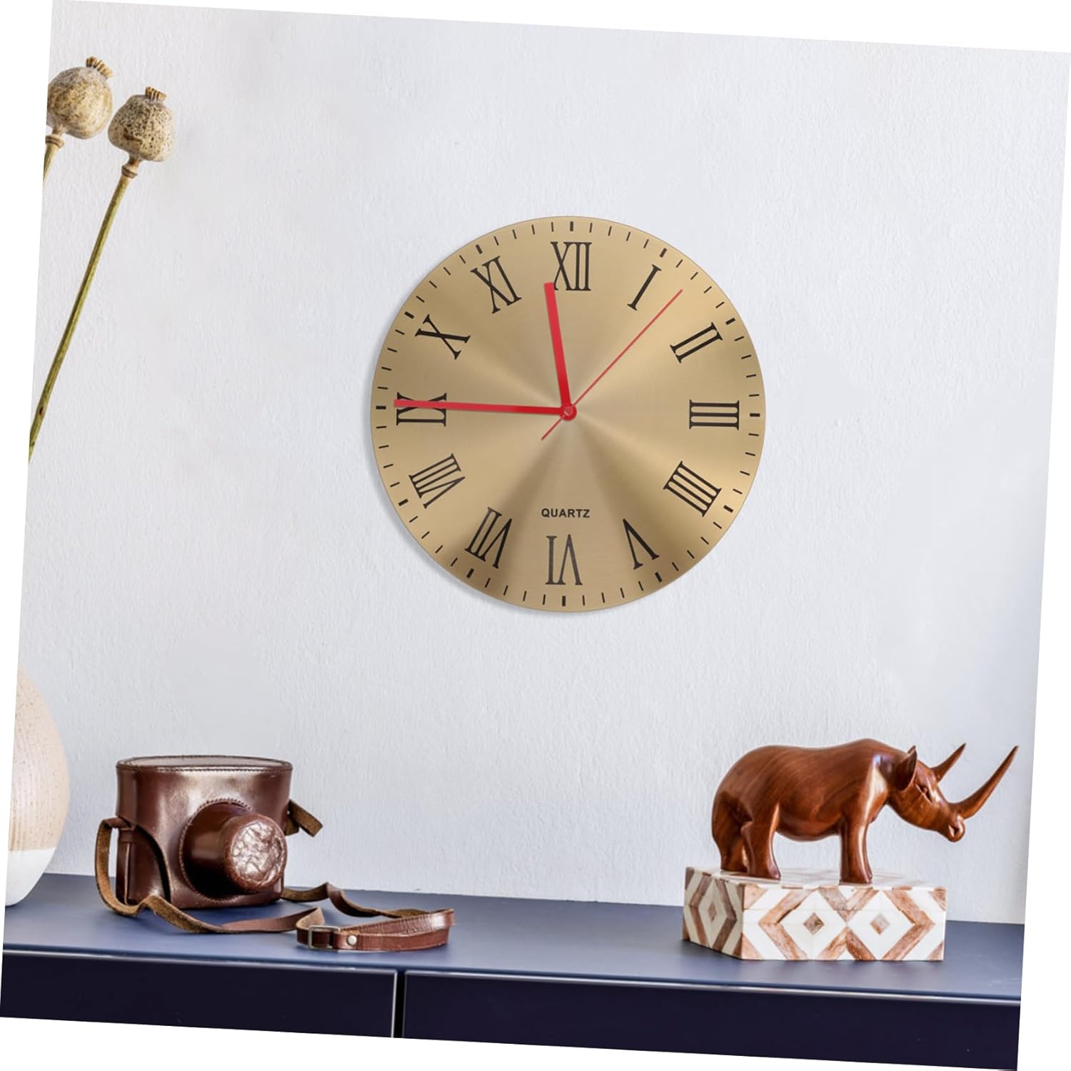 Elegant 2-Piece Clock Mechanism Kit