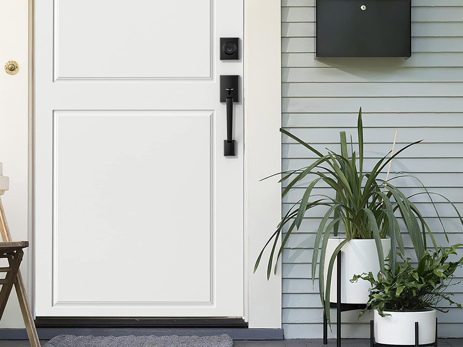 Keeping your door secure and stylish has never been this easy