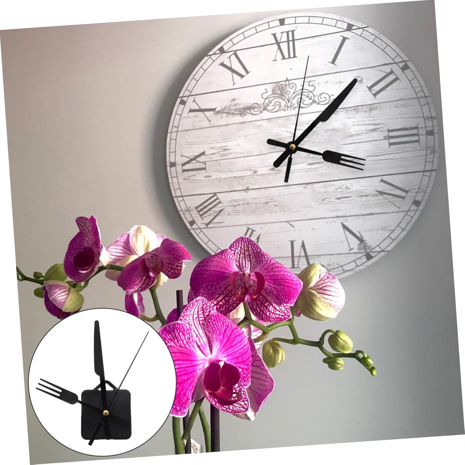 Clock Repair Kit Plastic DIY Wall Clock Parts