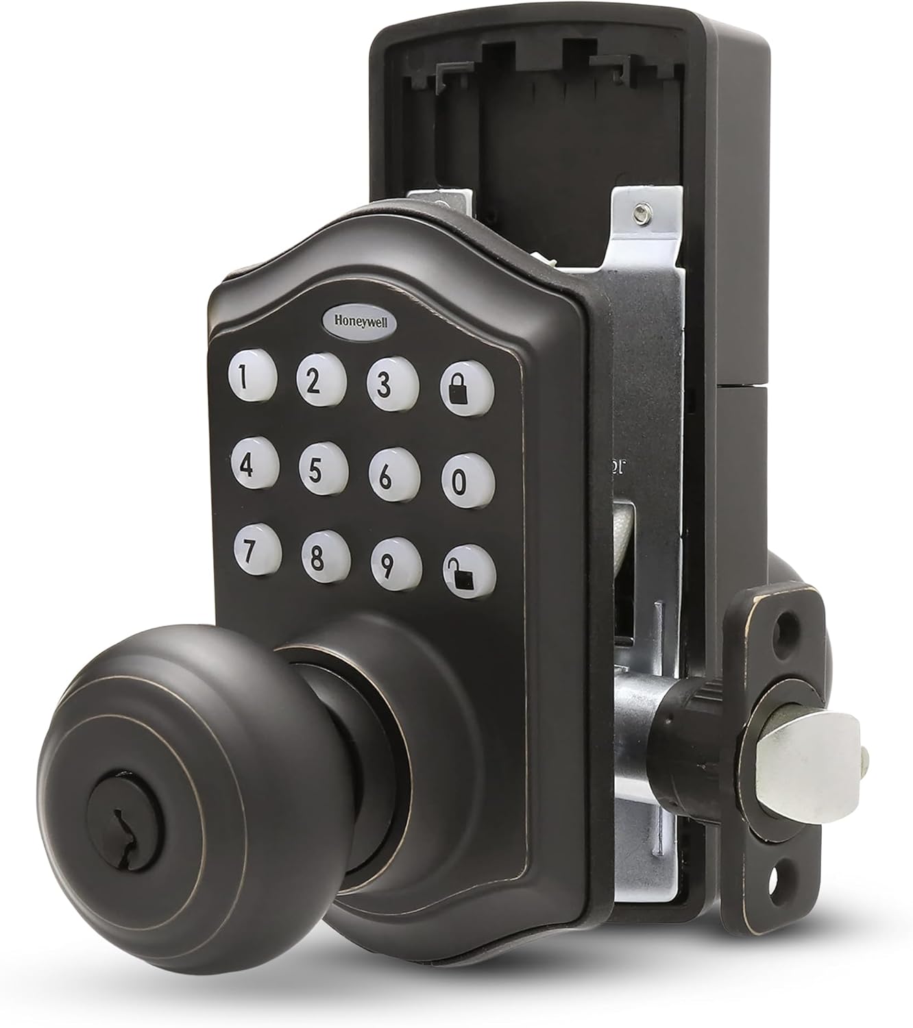 Honeywell Keypad Door Lock Oil Rubbed Bronze