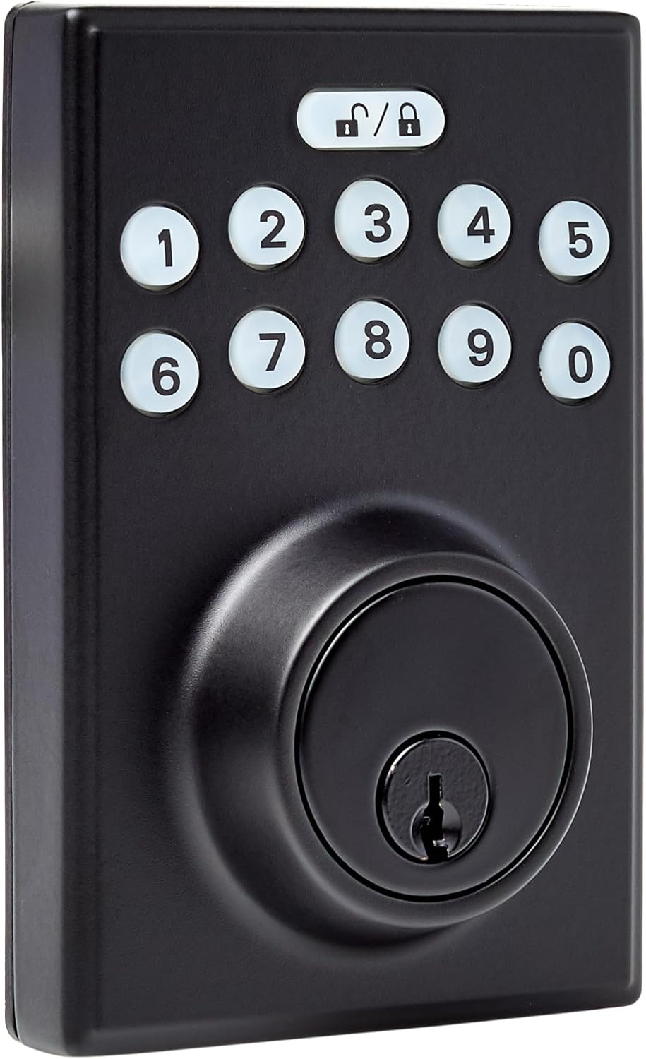 Amazon Basics Electronic Keypad Deadbolt with Touch-Control Keyless Entry