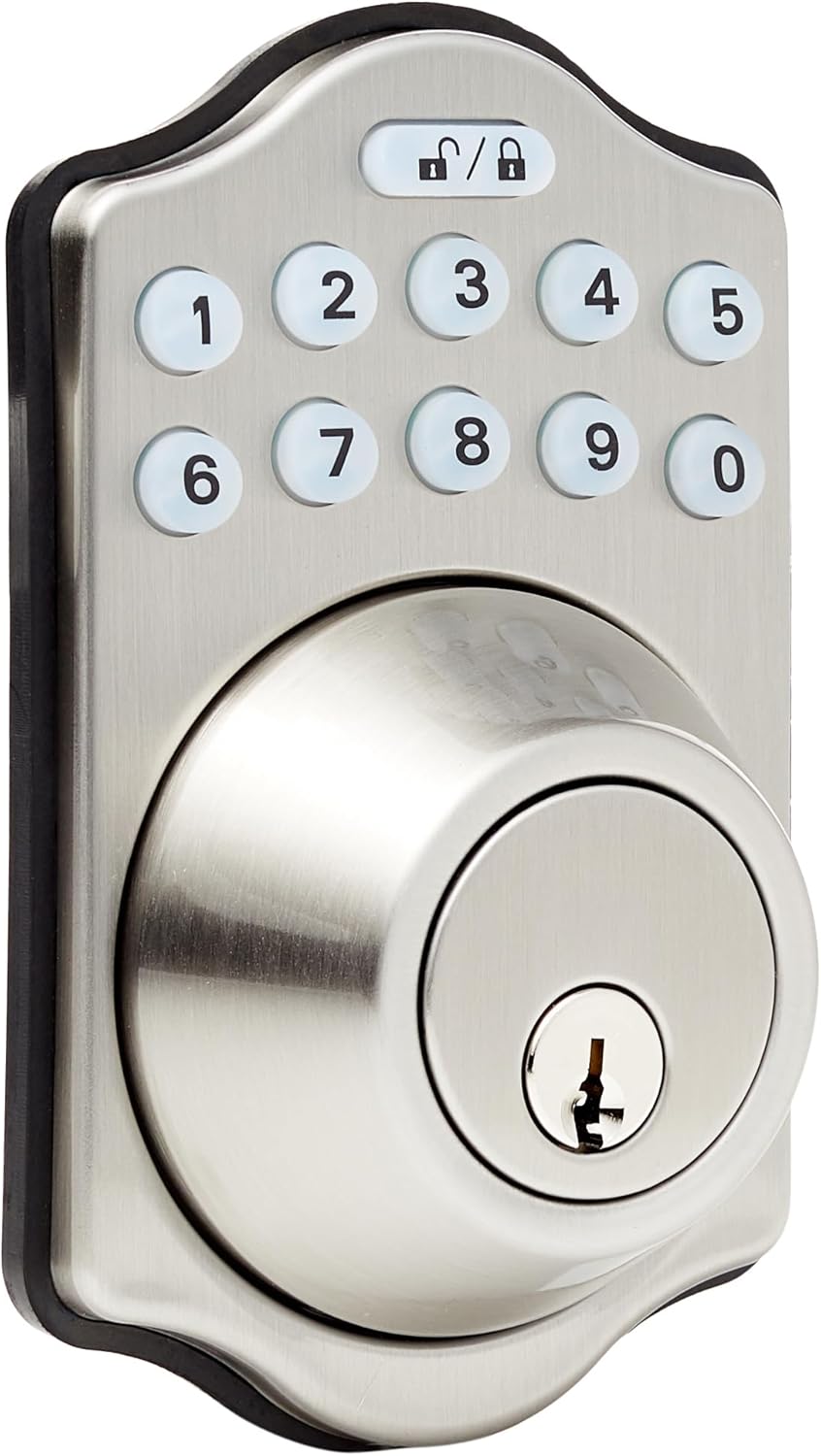 Secure Entry with Amazon Basics Keyless Door Lock