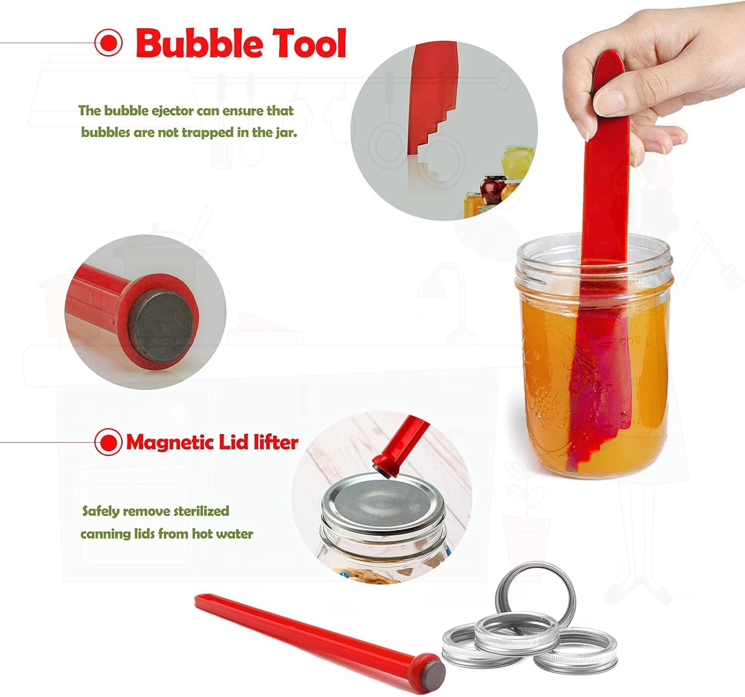 9-Piece Canning Kit - 304 Stainless Steel - Kitchen Dining - Fribug