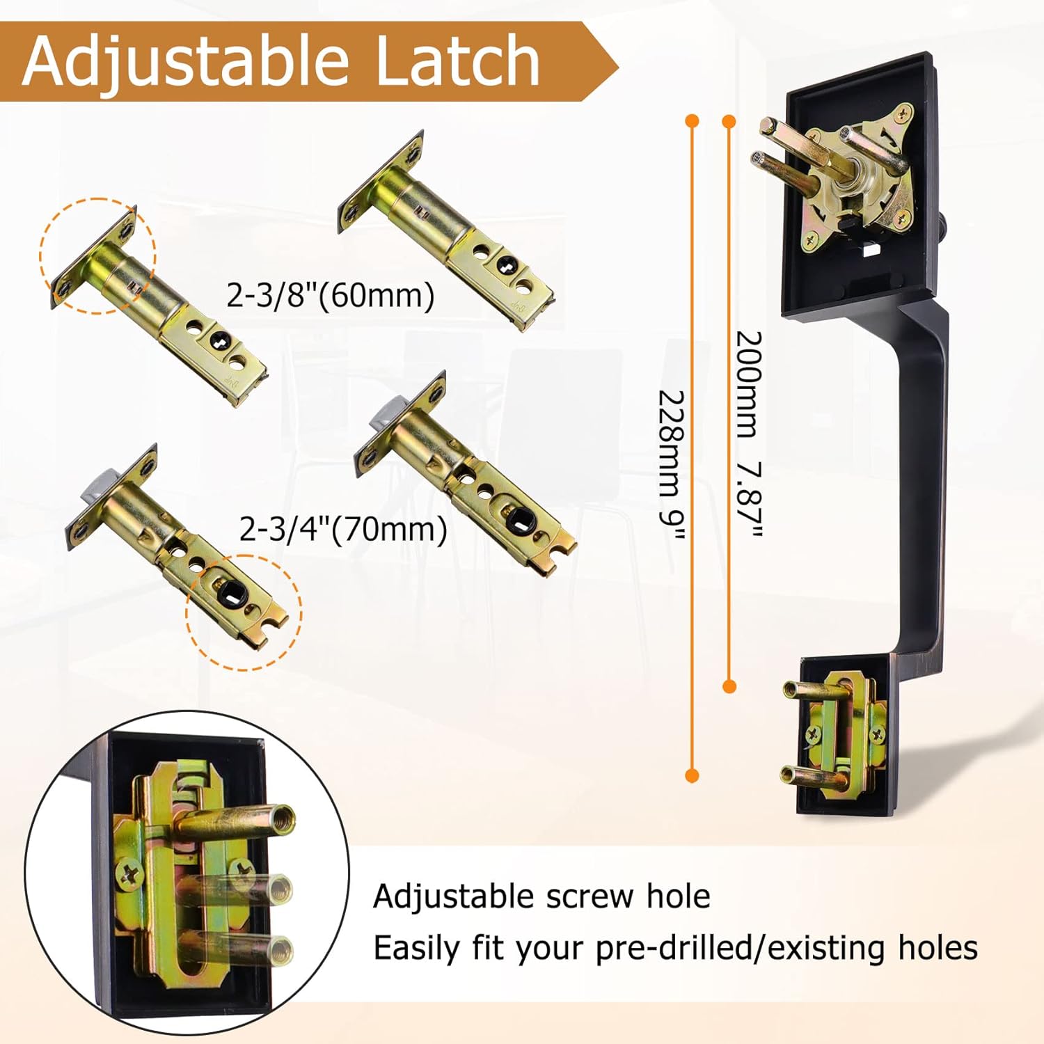 Modular Front Door Set - Oil Bronze