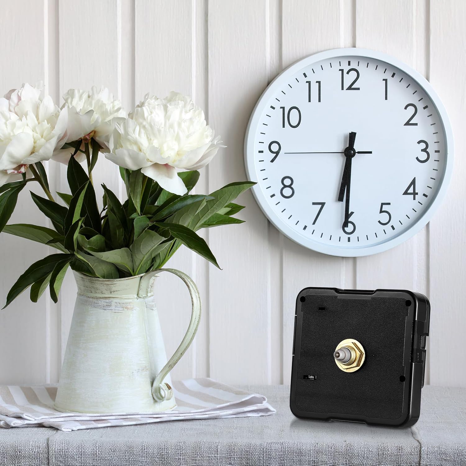 Silent Movement Digital Wall Clock Movement Battery-Operated for Diy Projects