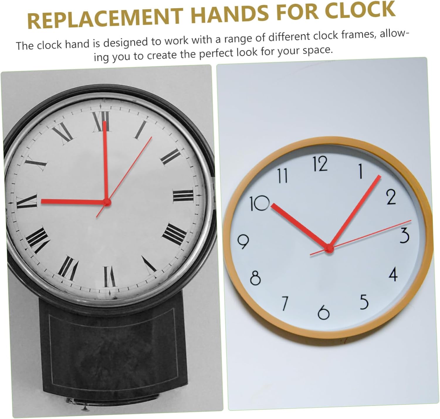 Replace Your Wall Clock Hands in 5 Minutes
