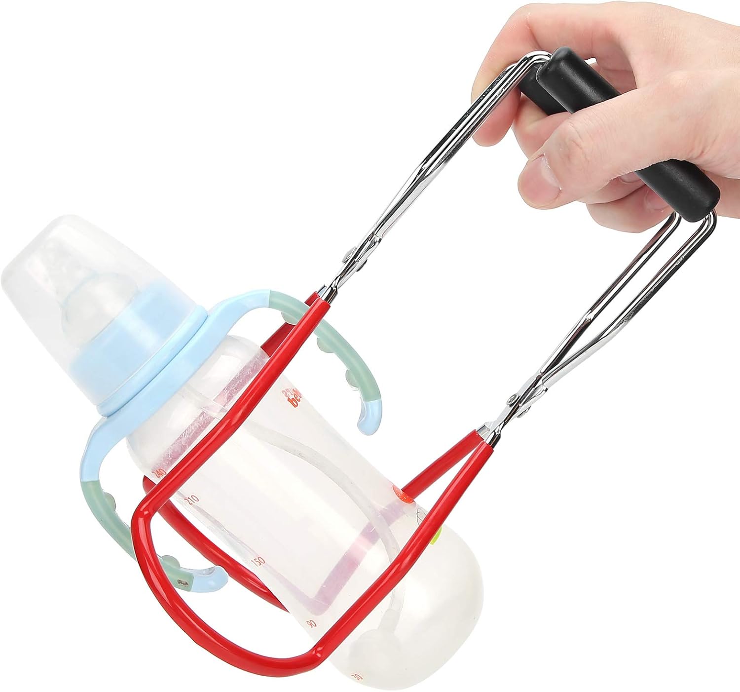 ARAMO 2pc STAINLESS STEEL CANNING JAR LIFTER WIDE MOUTH