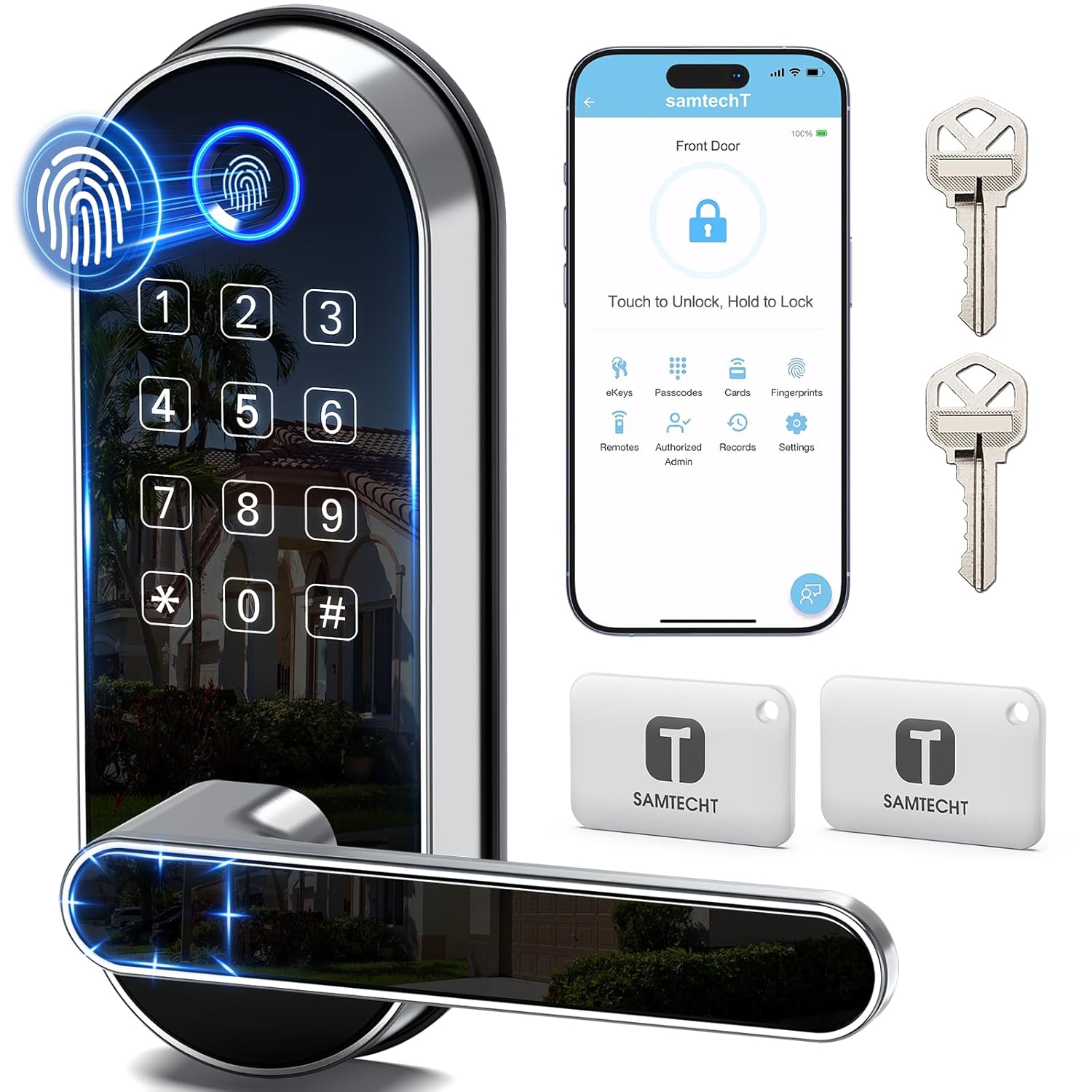 Smart Fingerprint Door Lock for Secure Home Entry