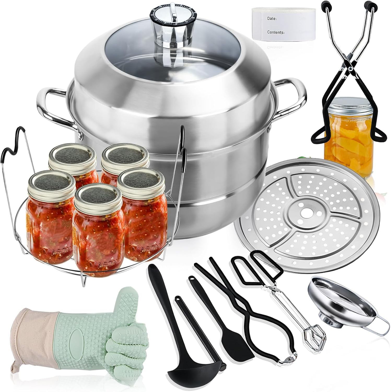 Discover Preserve with Style Canning Kit - Stainless Steel Preserving Made Easy