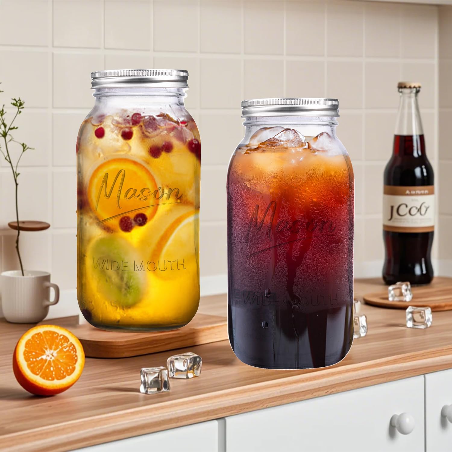 Mason Jars for Canning and Storage