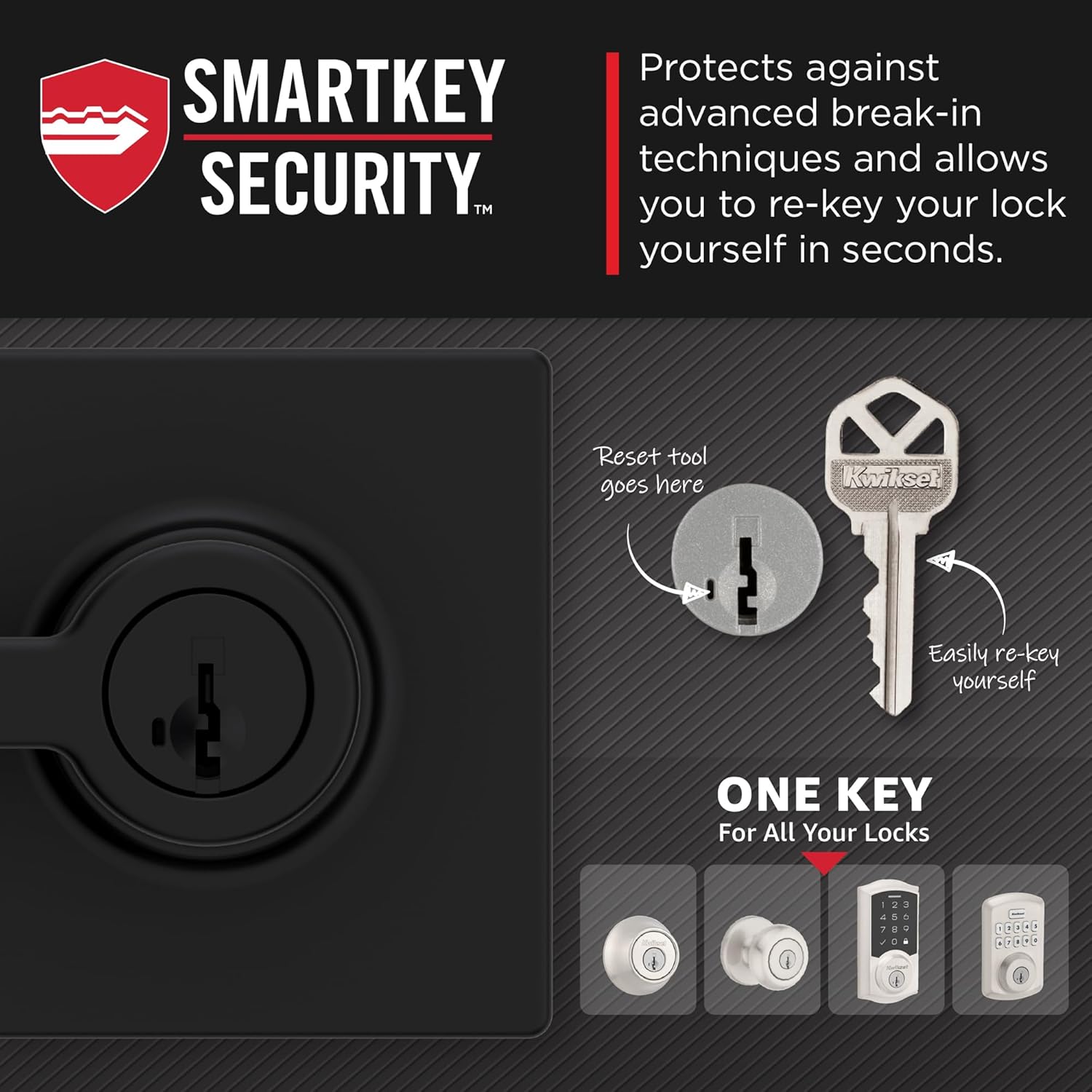 Kwikset Casey Door Handle