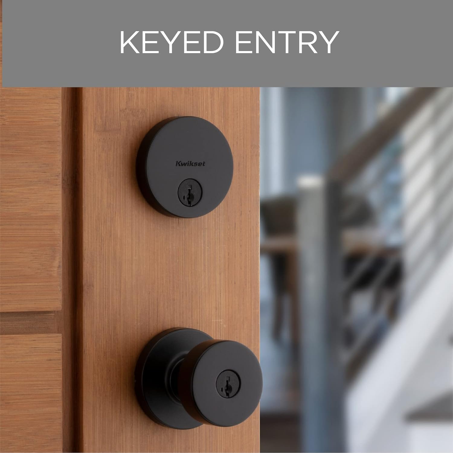 Kwikset 991 Pismo Knob Deadbolt Combo