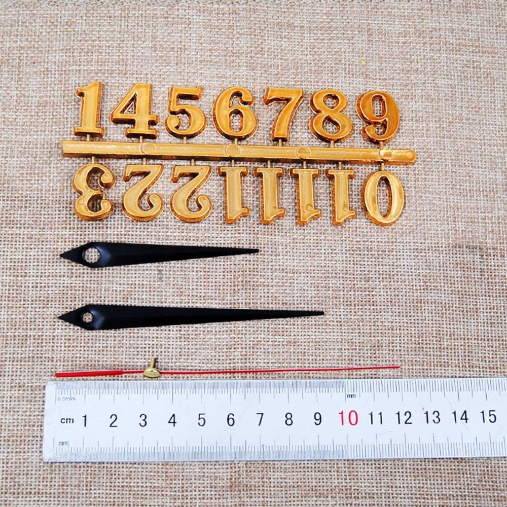 DIY Digital Clock Numbers Kit - Roman Numerals Silver