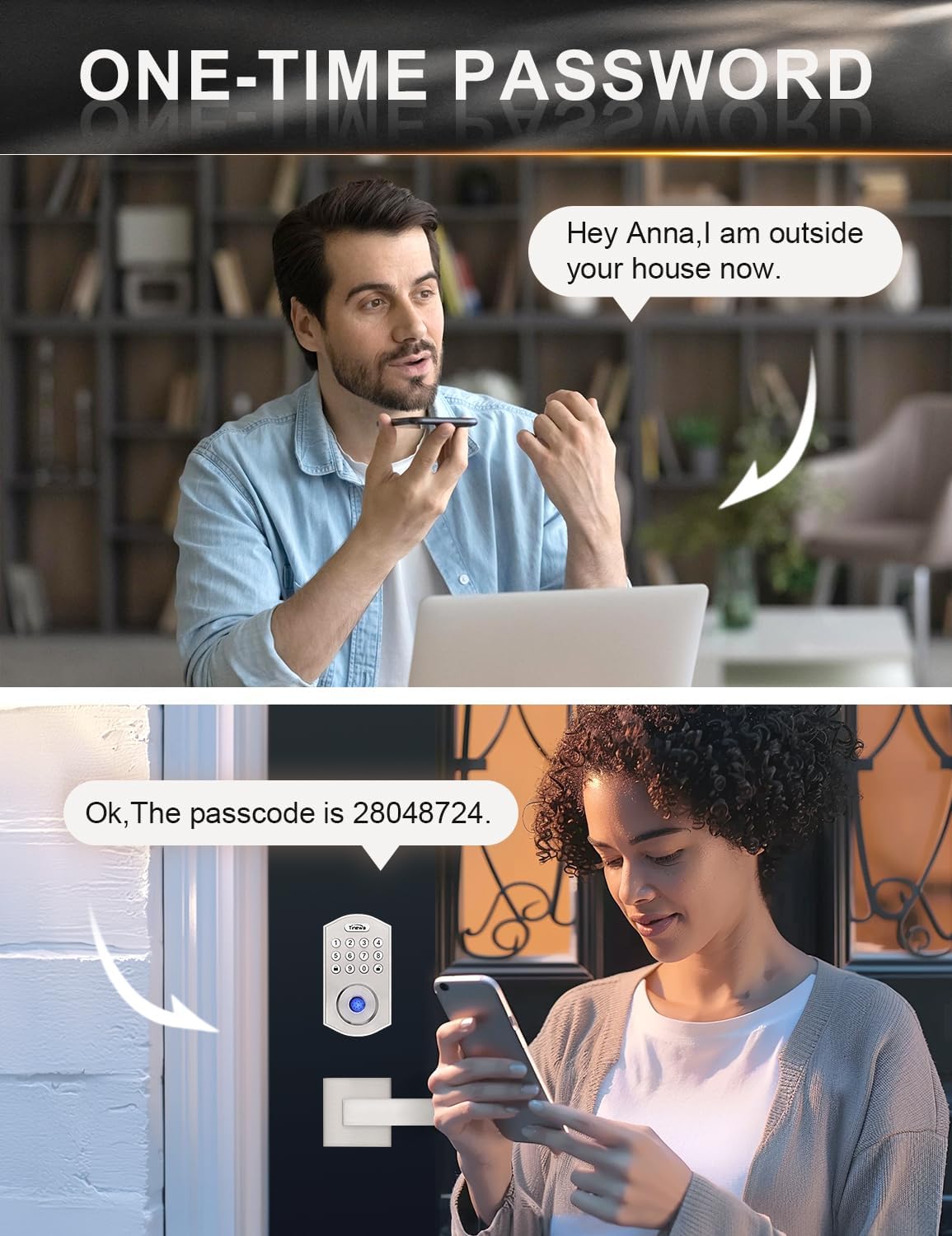 Tinewa Smart Keyless Entry Door Lock Set