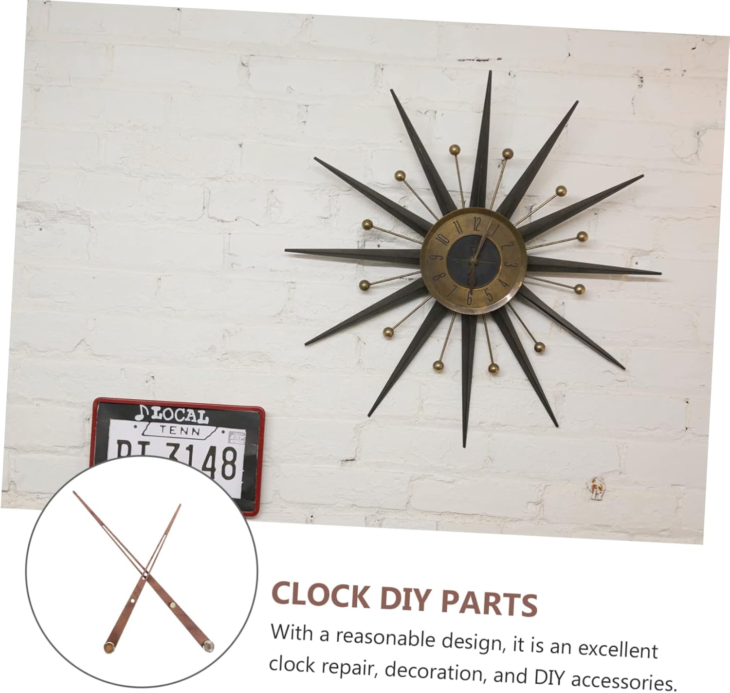 Large Wood Clock PointerBernard Decorative Wall Clock Hand