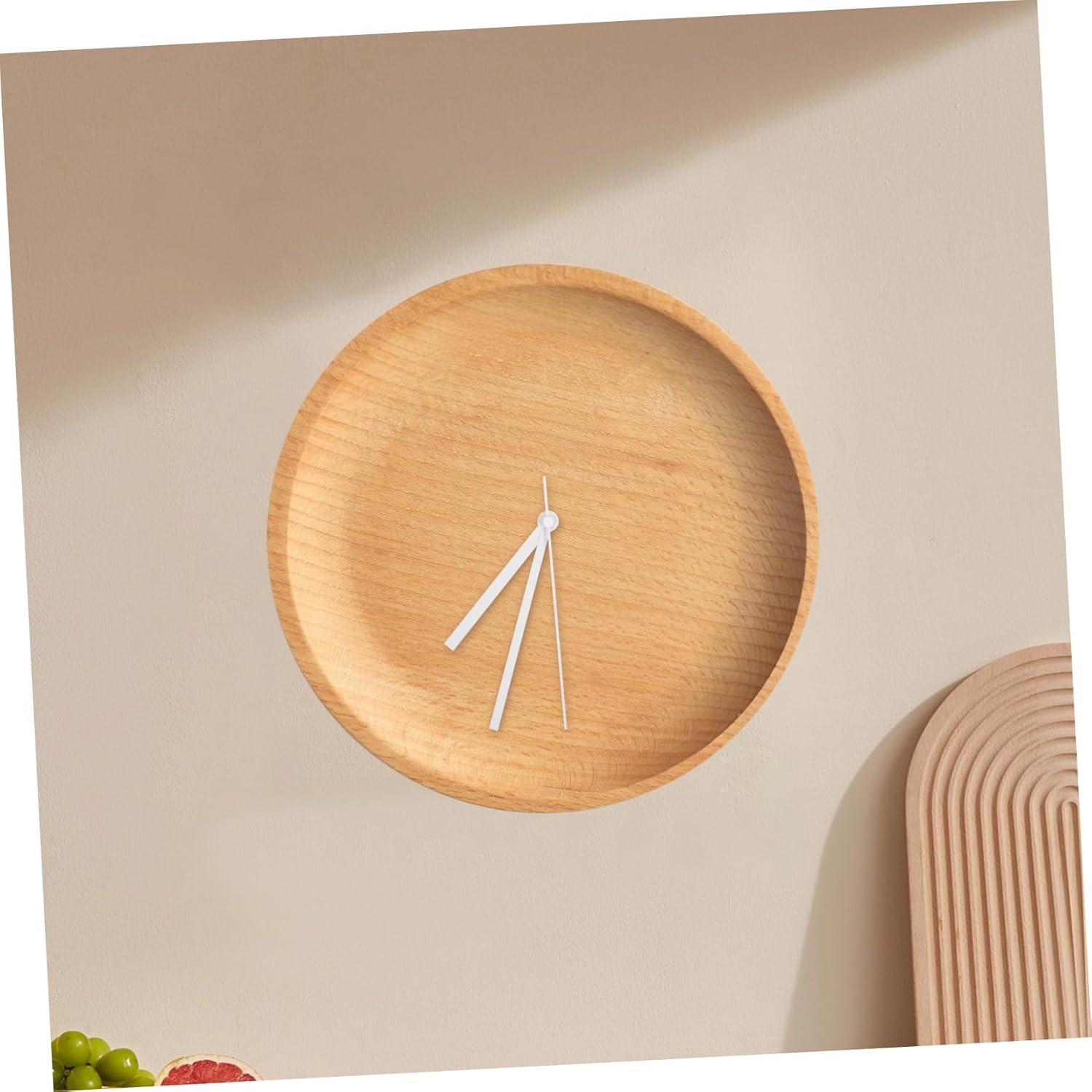 Silent Clock Movement Kits Replacement White Straight Hand for Professionals