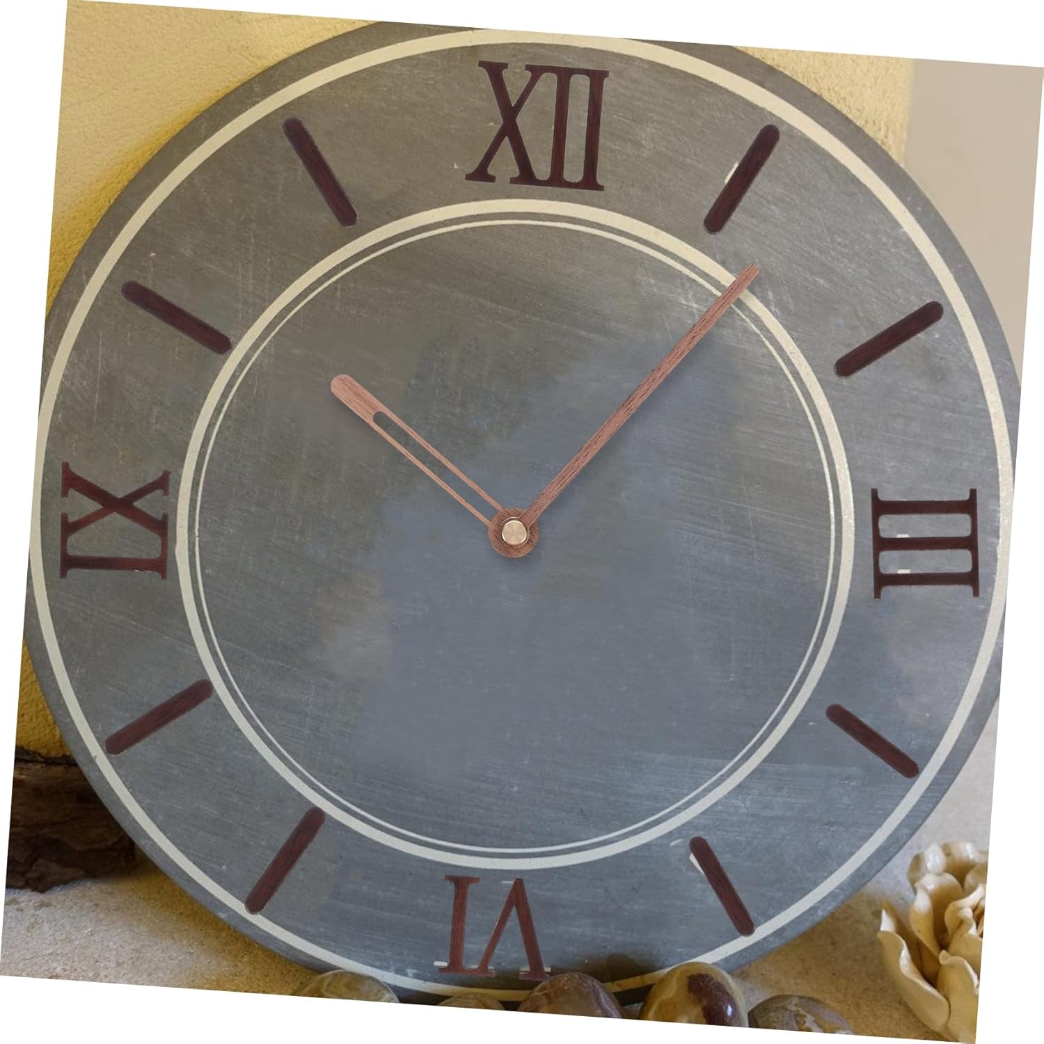 DOITool 5-Set walnut clock hands kit for DIY wall clock repair