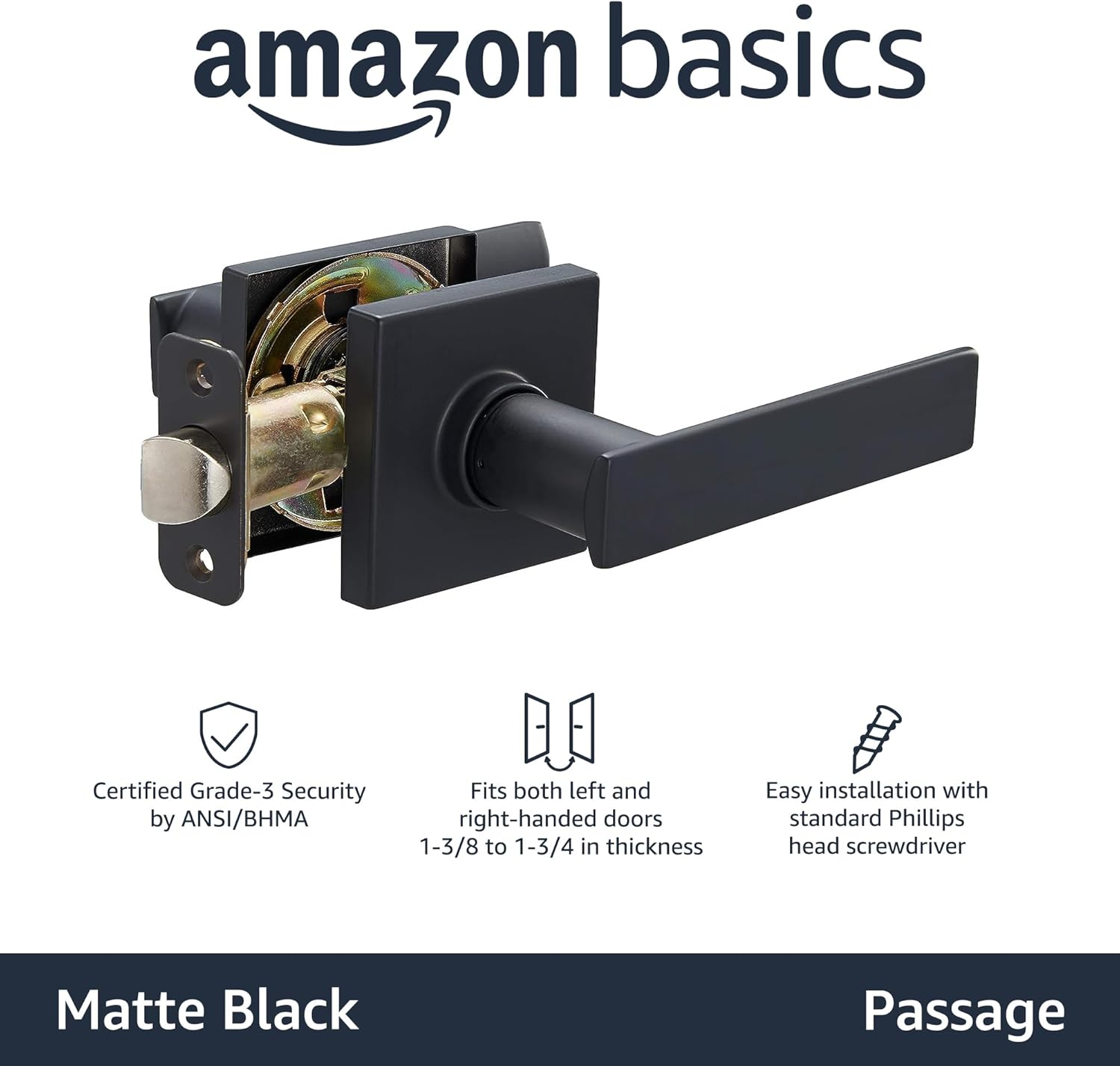 High-Quality Door Lever Set for Amazon Basics