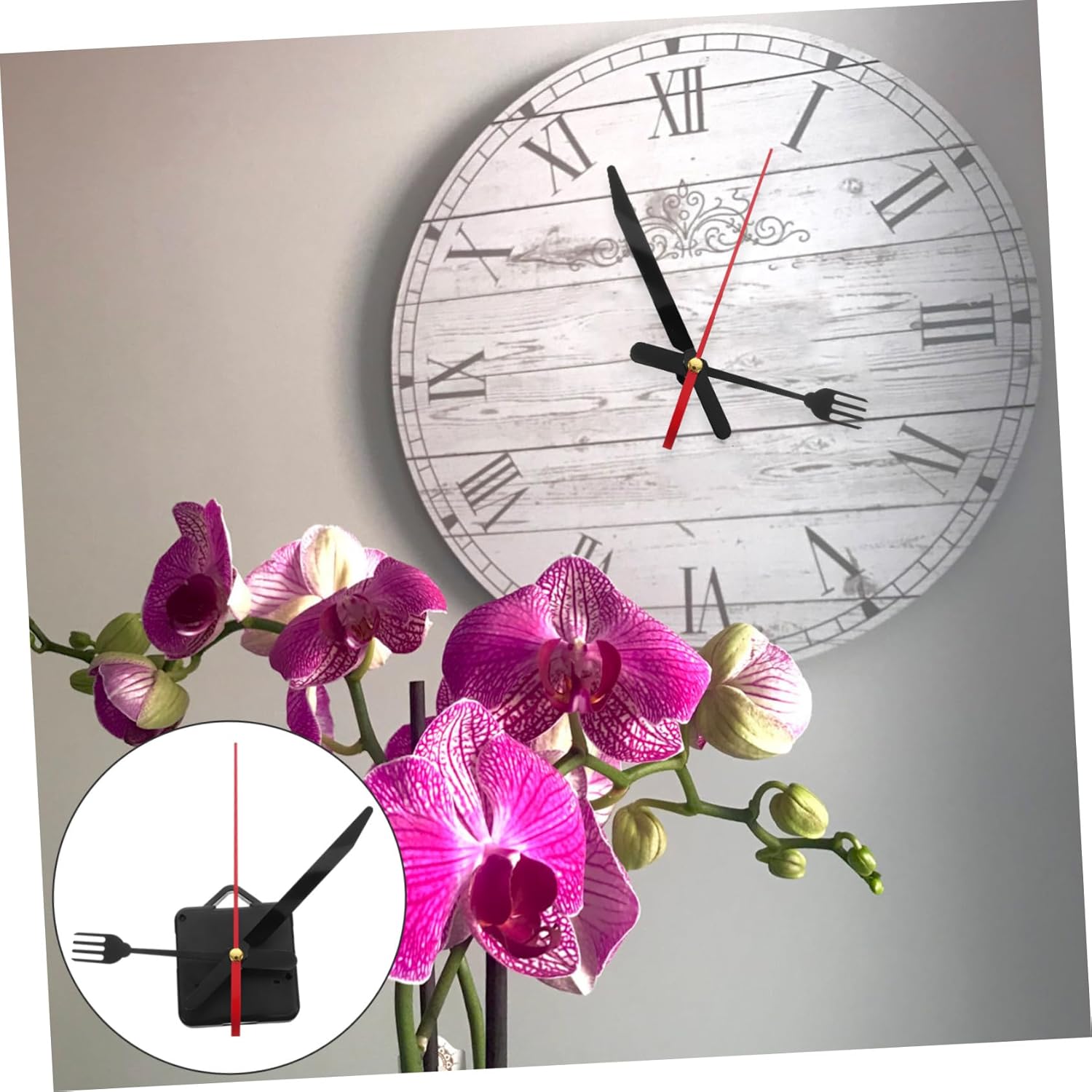 Silent Quartz Clock Movement Kit for DIY Repair