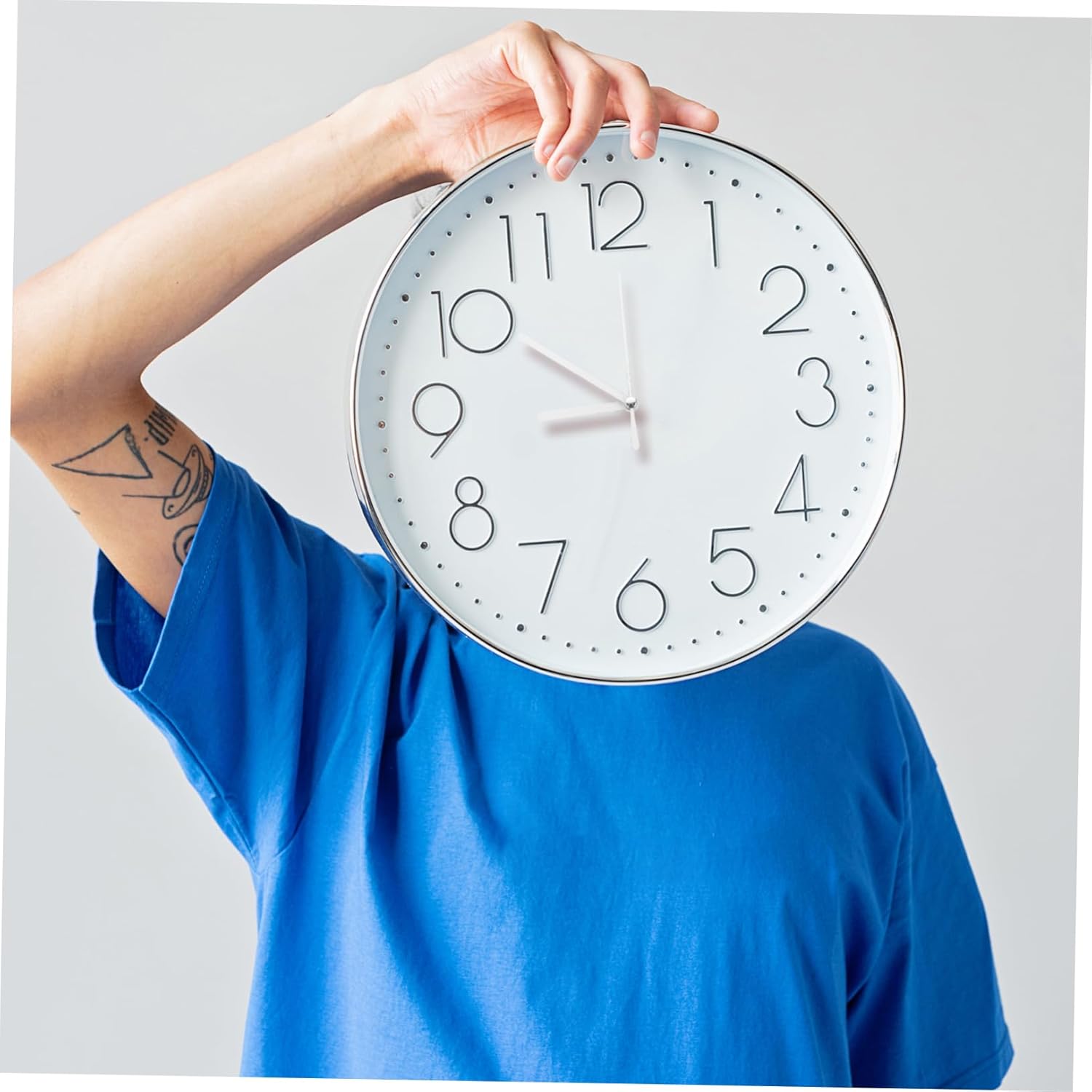 Homoyoyo Clock Hand Motorized White Plastic Accessories for Wall Clocks