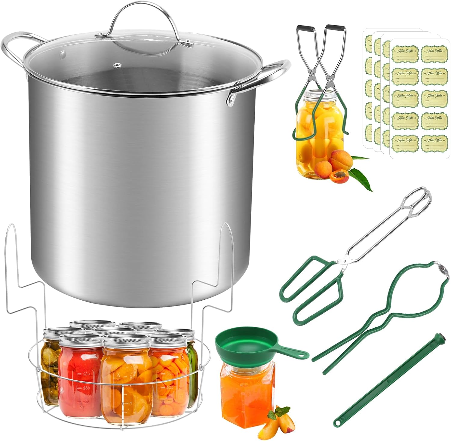 Perfect for Canning and Pickling Beginner-Friendly 215QT Canning Kit