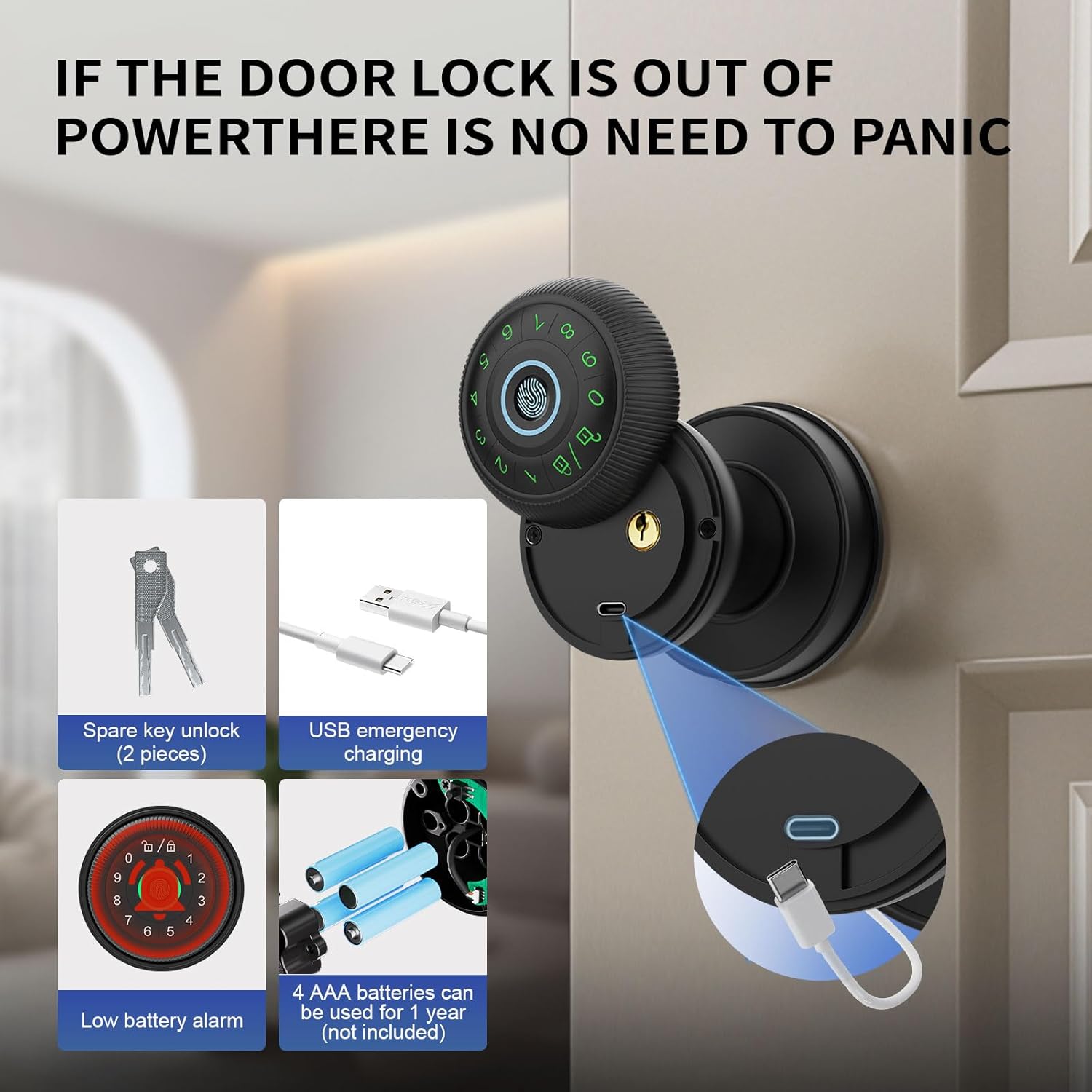 Agletseen Smart Door Lock