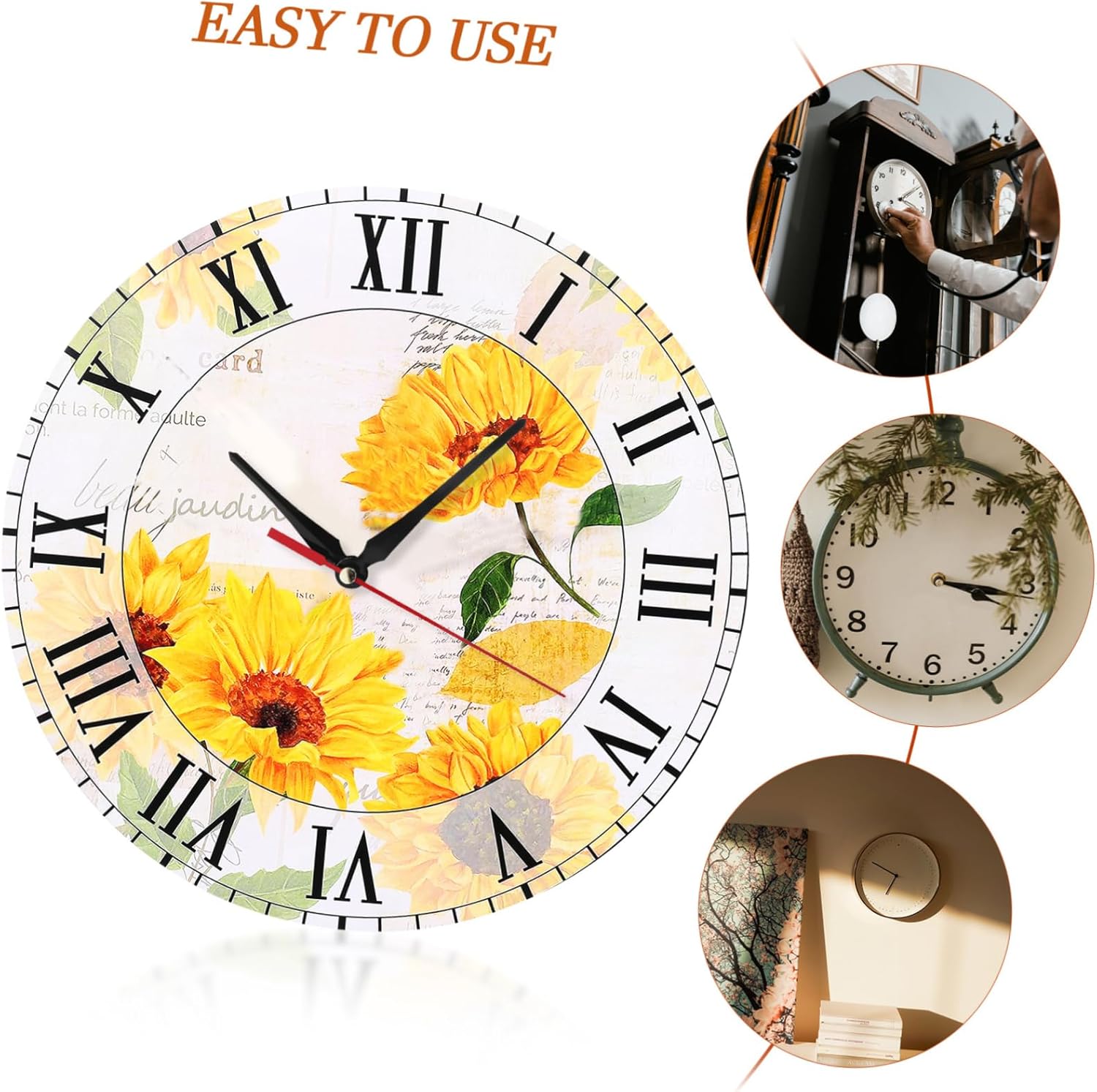 Generic Retro Digital Alarm Clock Mechanism Kit