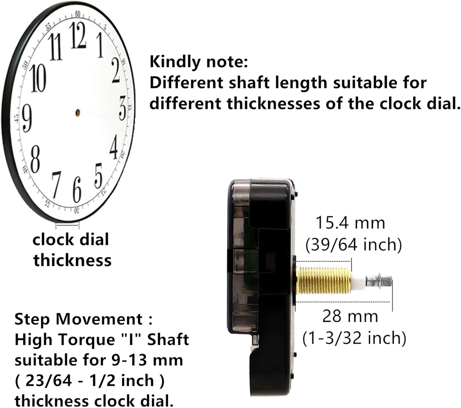 High Torque Replacement for Clocks