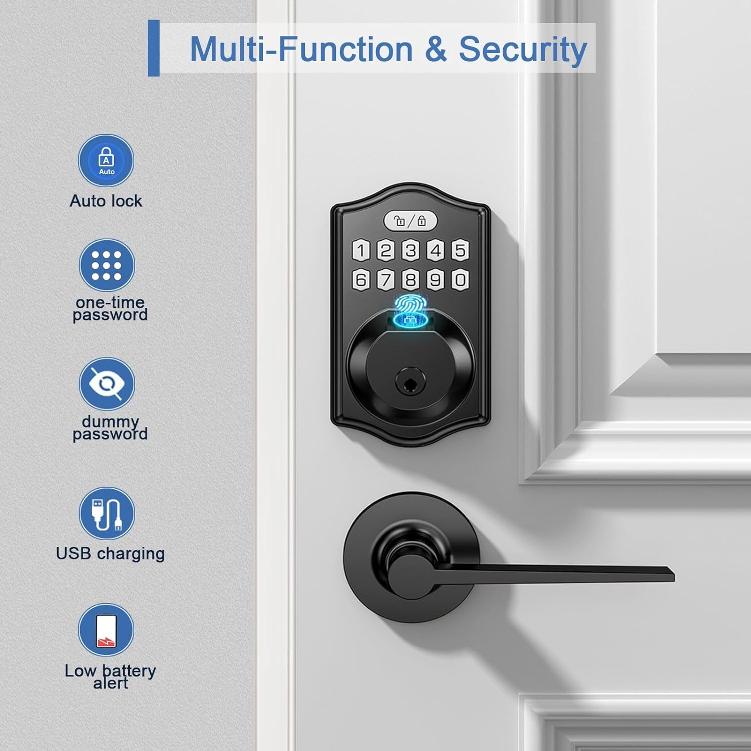 Keyless Entry Door Lock Set
