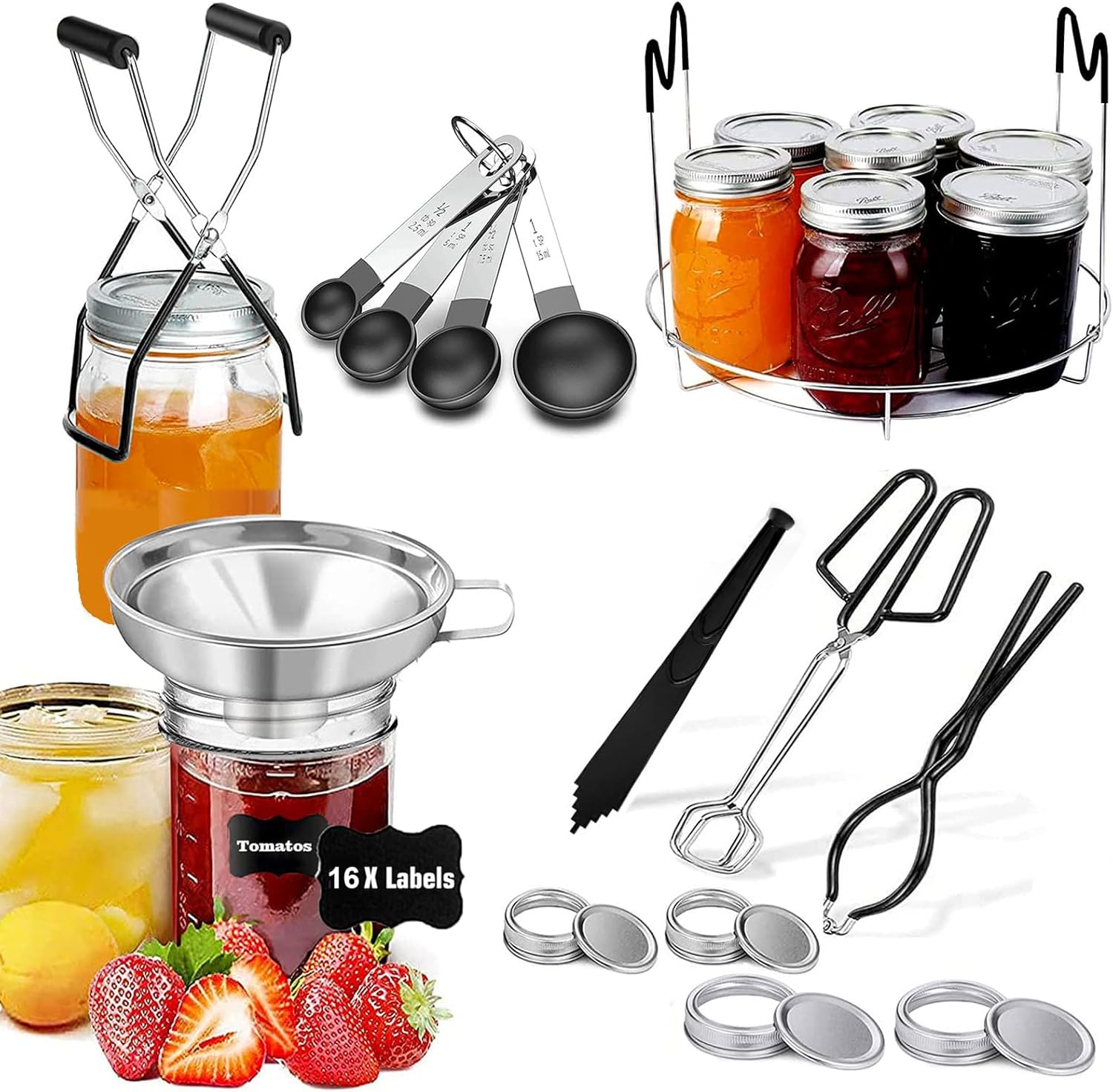 HOMMES Canning Starter Kit with Essential Tools