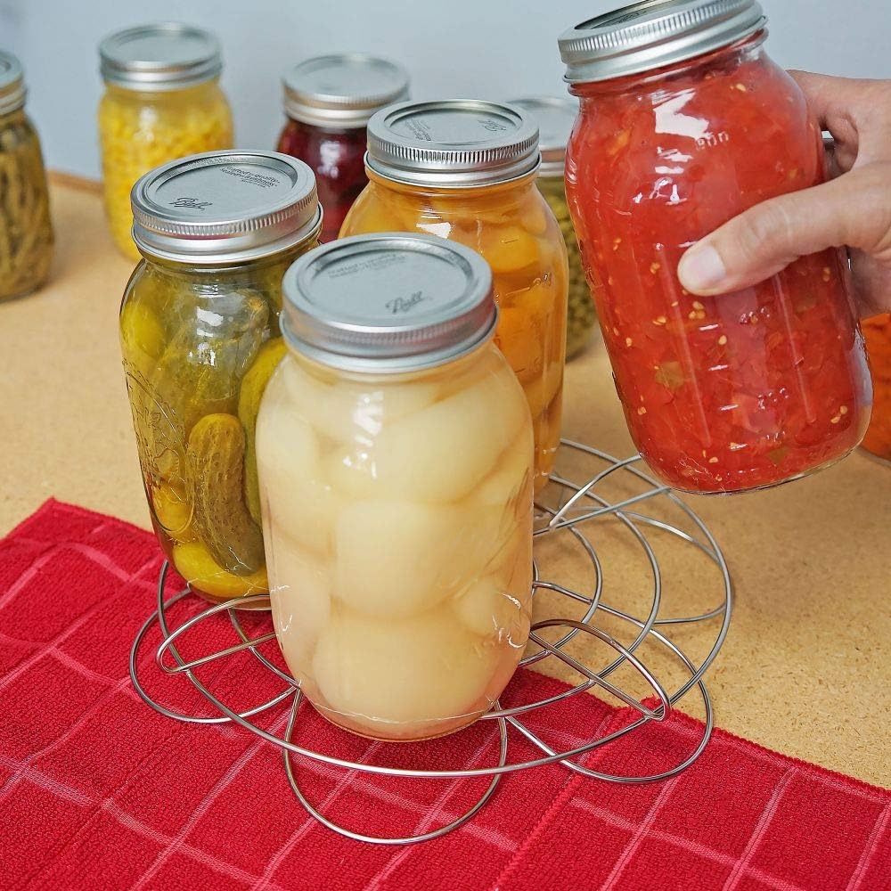 Canning Rack - Flower Petal Design Reversible Stacking System