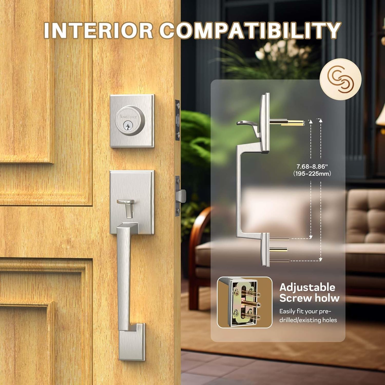 Scout KingForce Front Door Lock Set