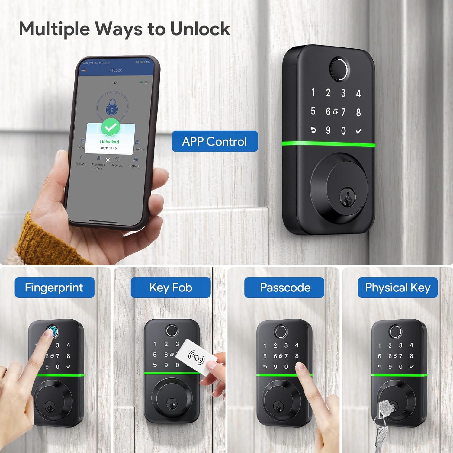 Enhanced Smart Door Lock with Keypad
