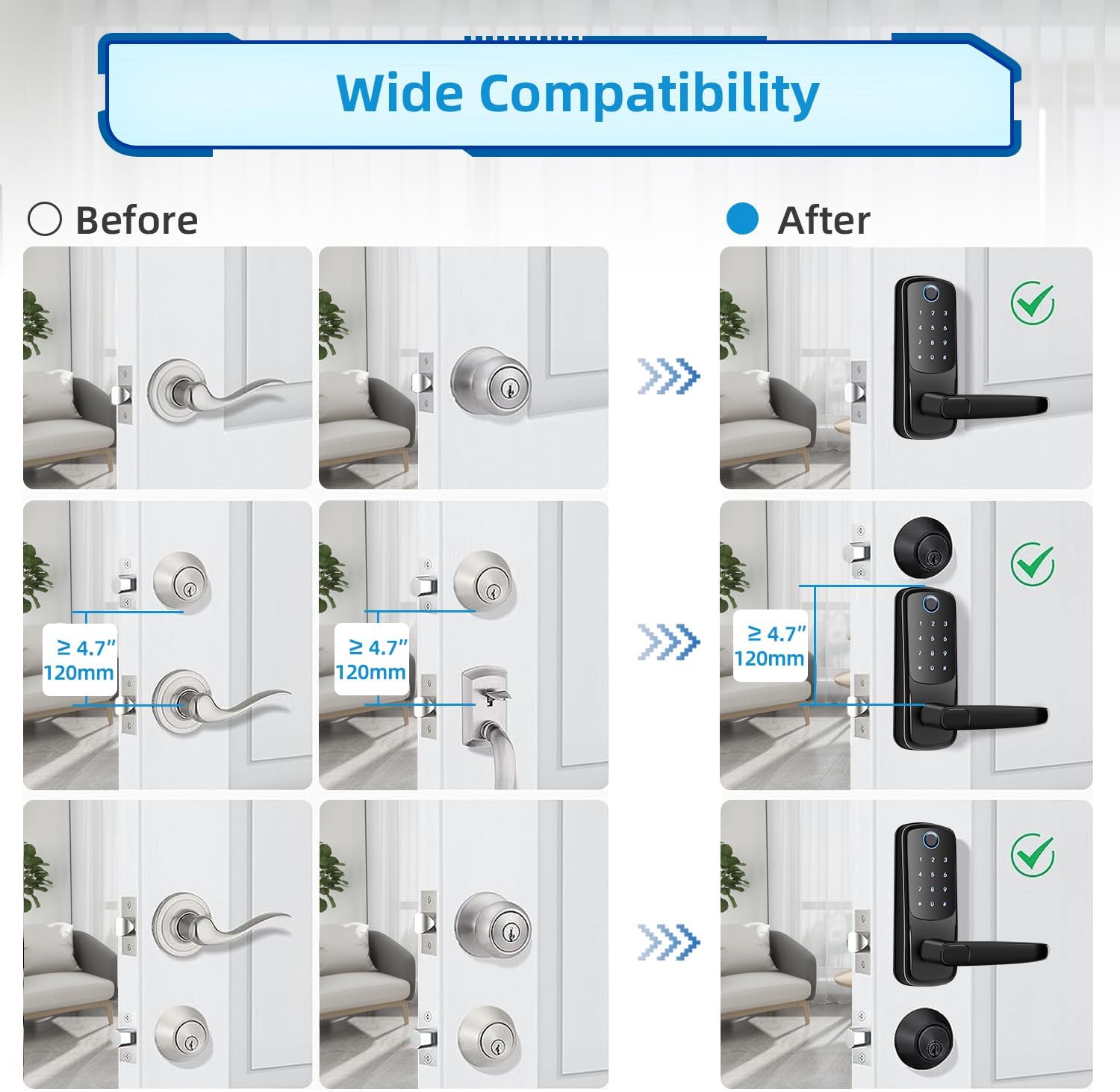 Secure Front Door Entry with MSR X6 Smart Lock