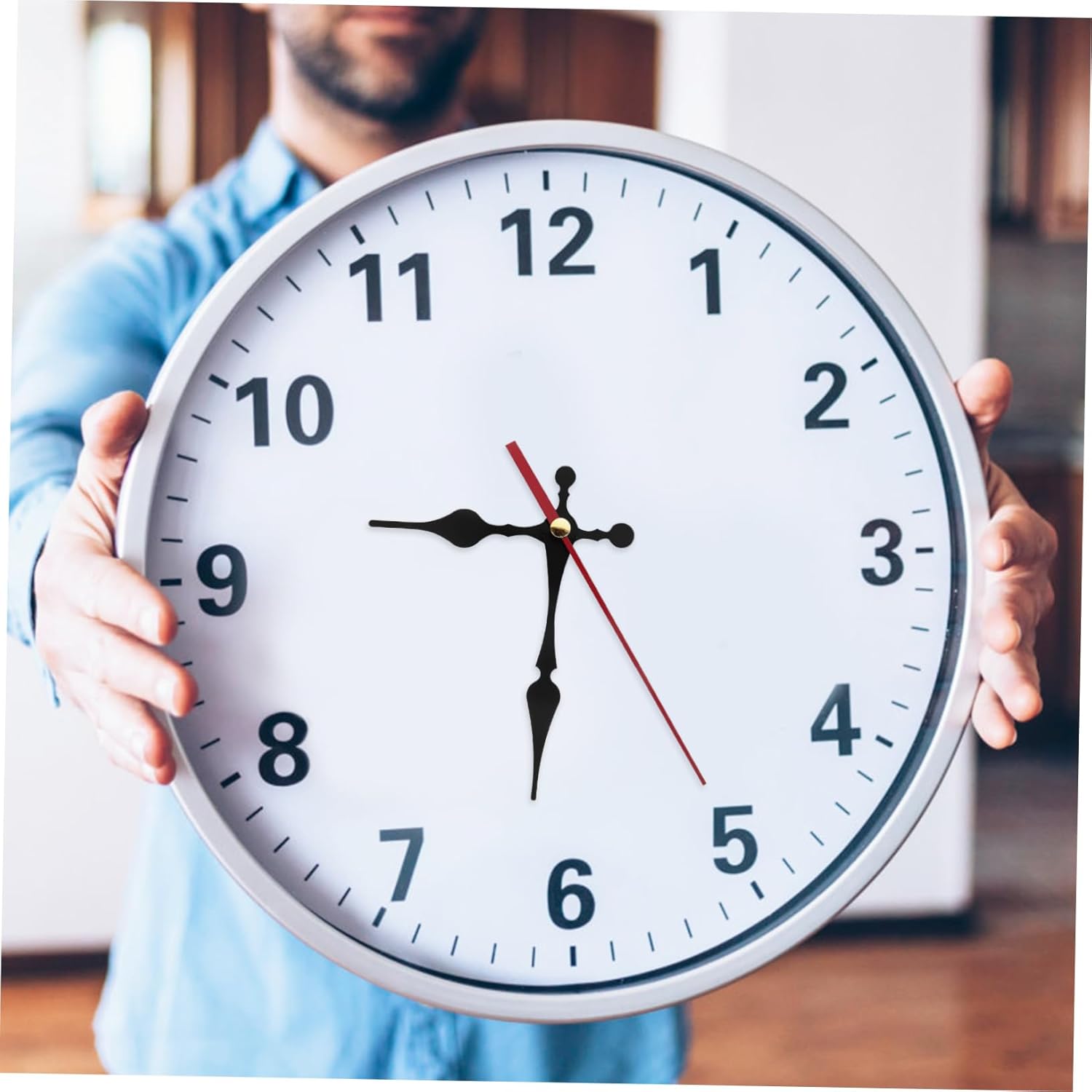 DOITOOL Quartz Clock Mechanism Replacement Kit with Silent Movement