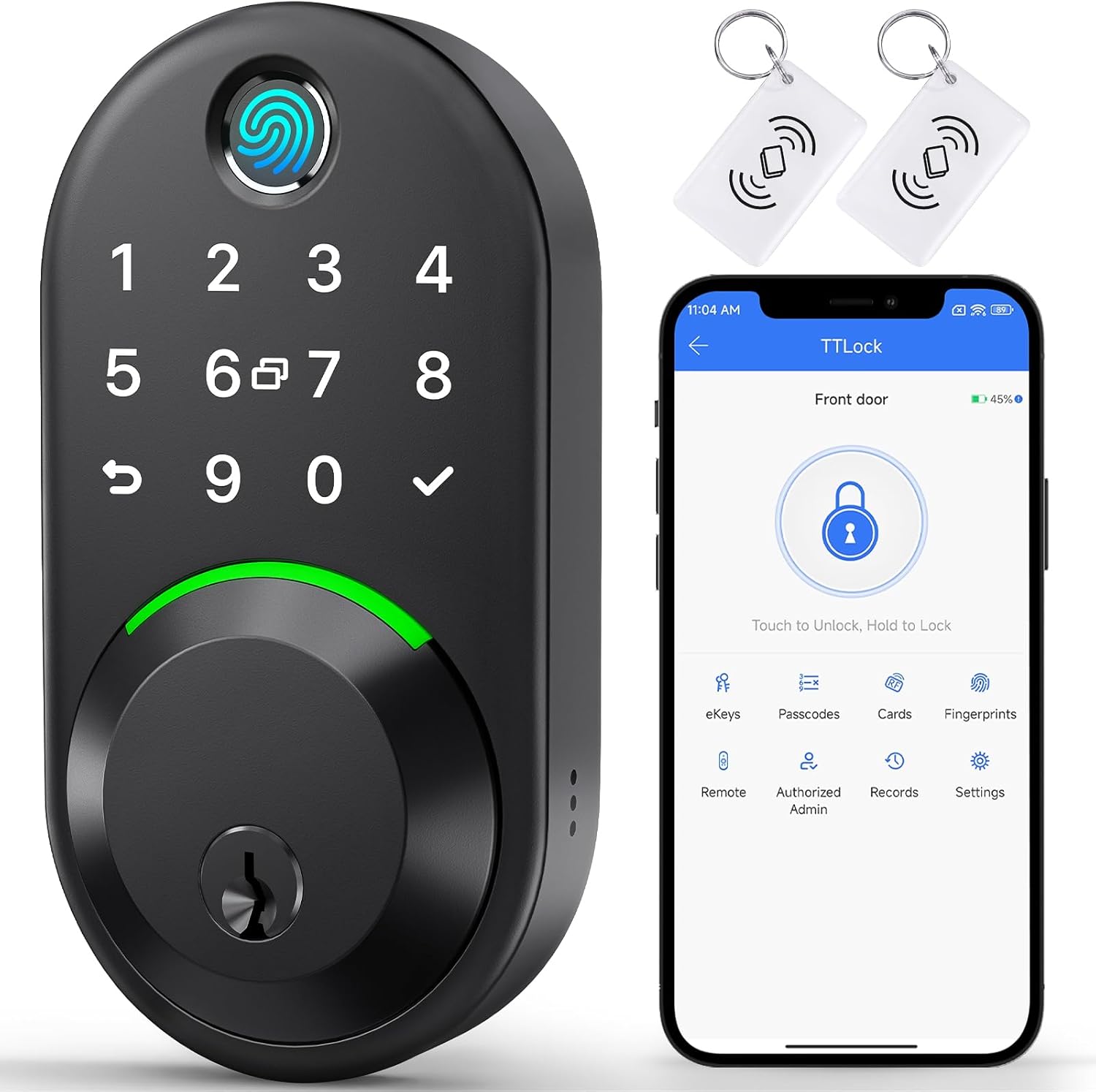 WiseGear Keypad Smart Deadbolt