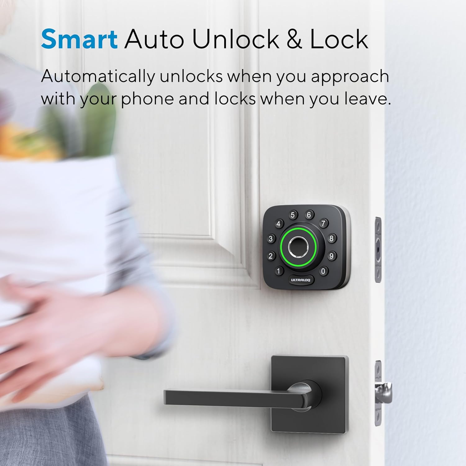ULTRALOQ Smart Lock U-Bolt Pro