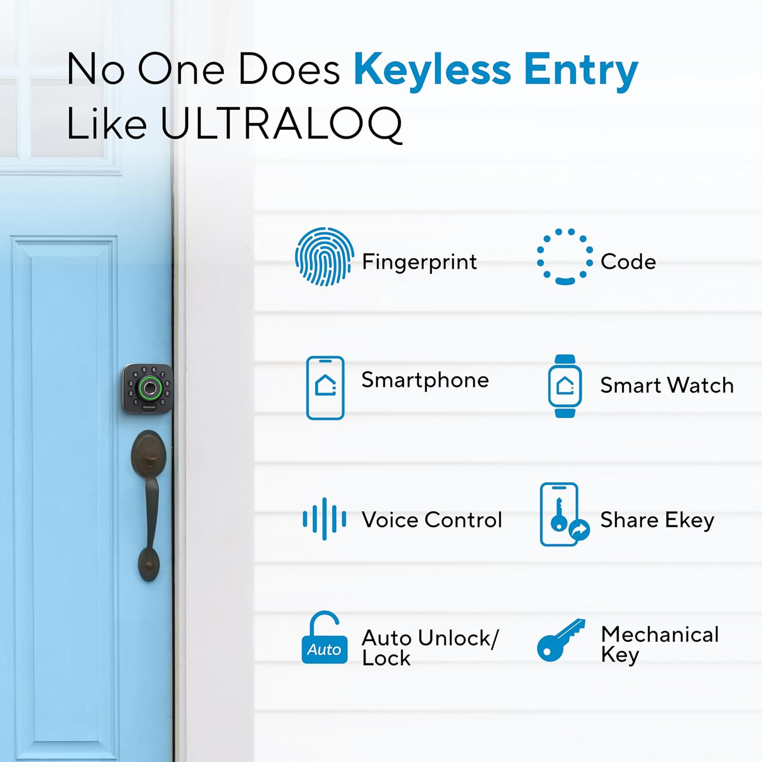 ULTRALOQ Smart Lock U-Bolt Pro