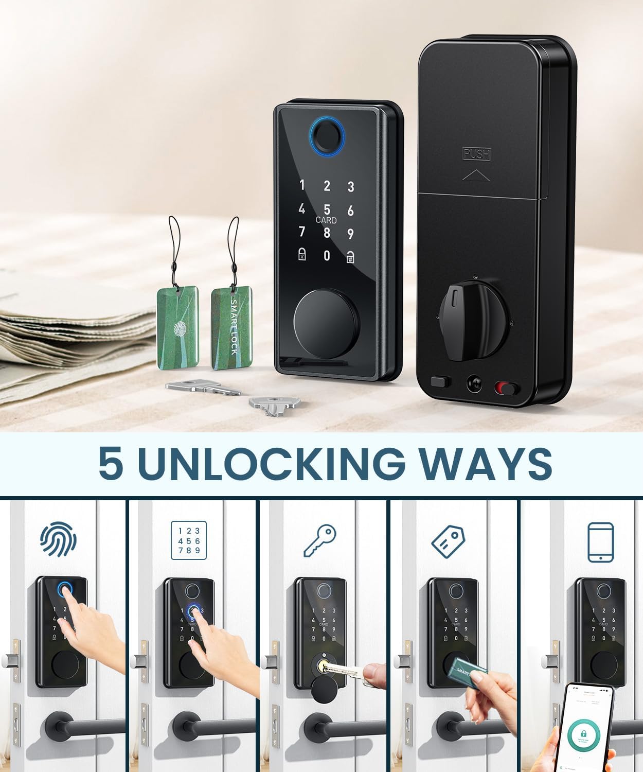 Unlock Front Door with PSOS Smart Lock