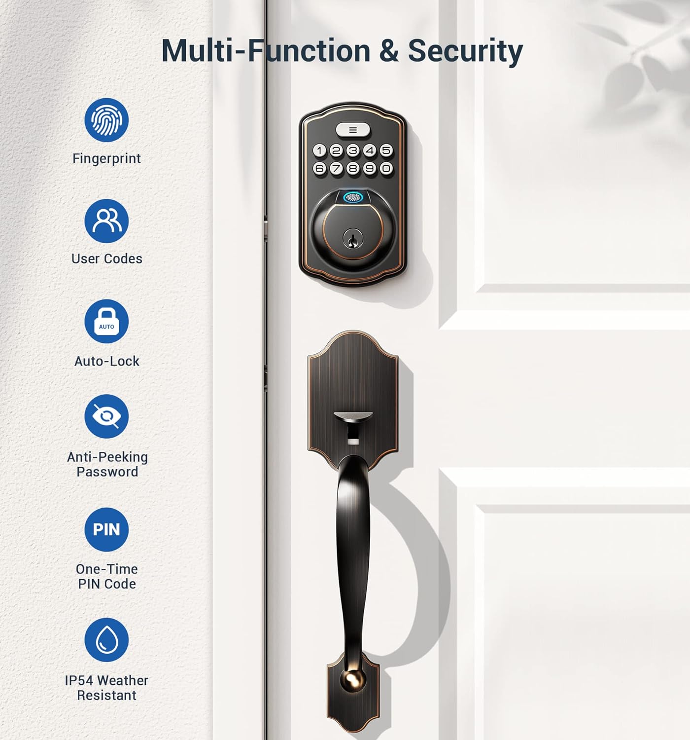 Fingerprint Door Lock Veise