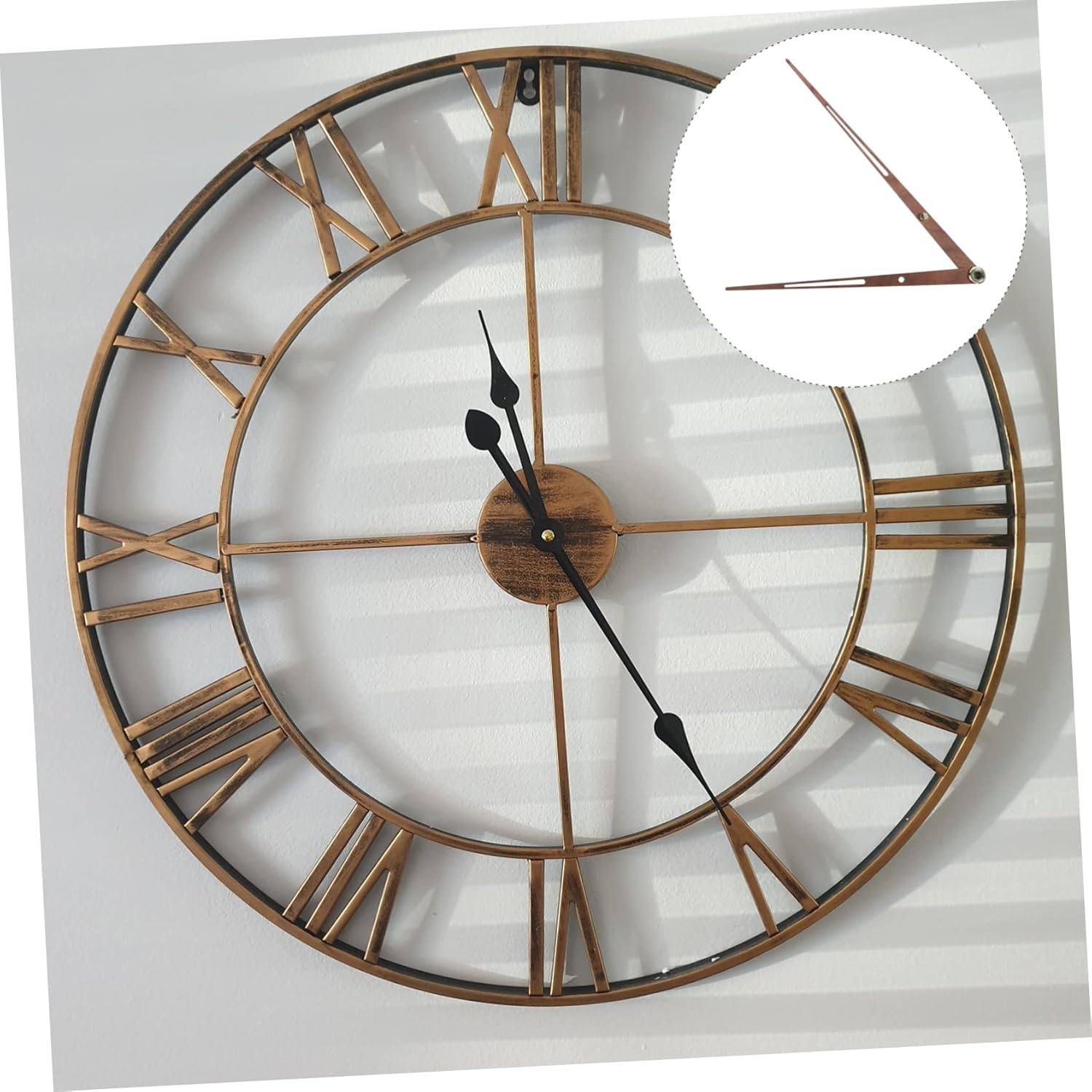 ARTIBETTER Large Wooden Wall Clock Hands