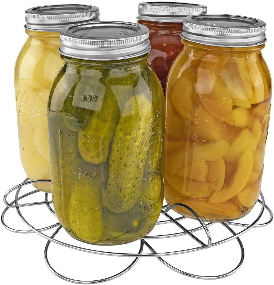 Canning Rack - Flower Petal Design Reversible Stacking System
