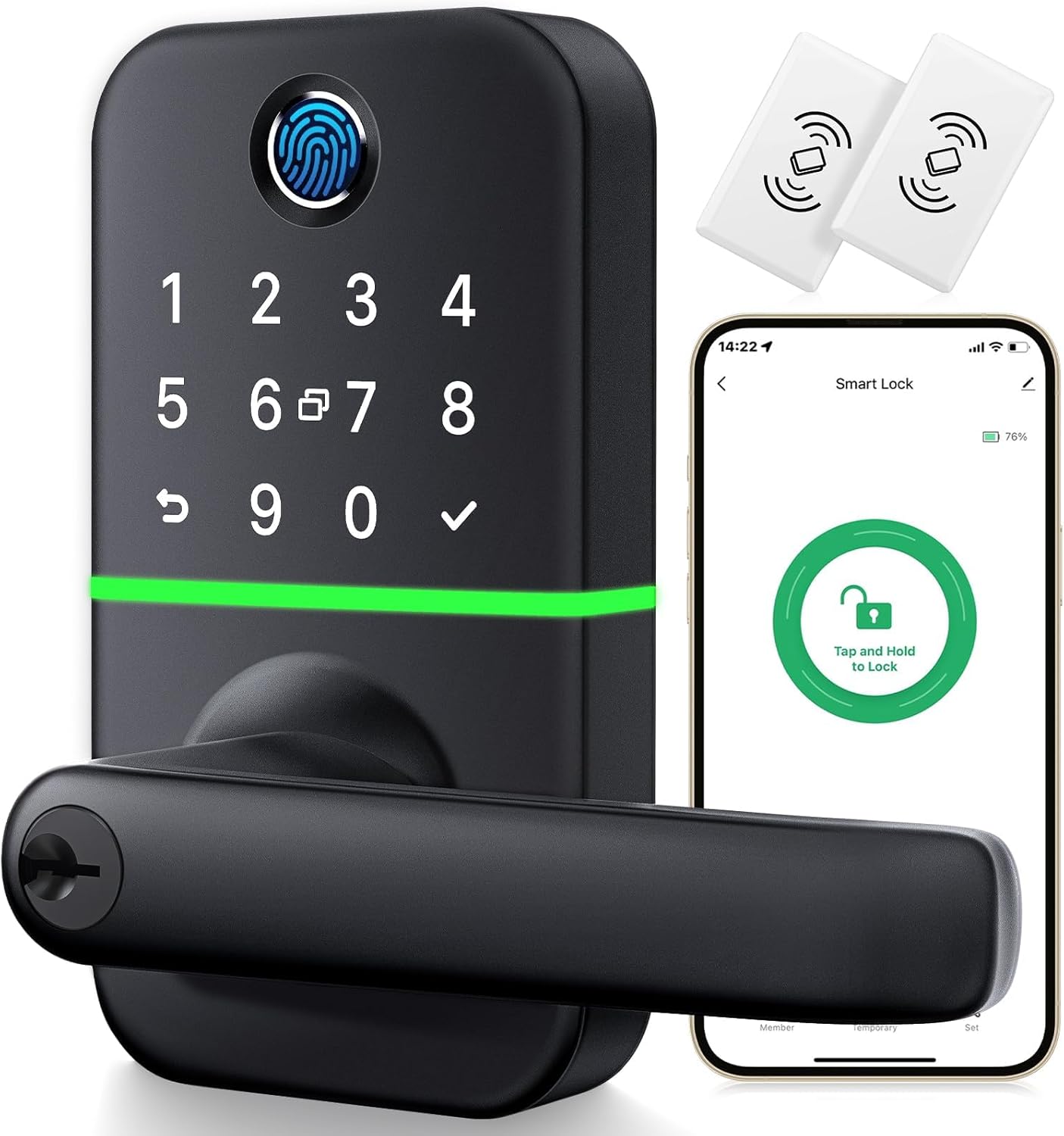 KUCACCI Smart Door Lock with Keypad Code