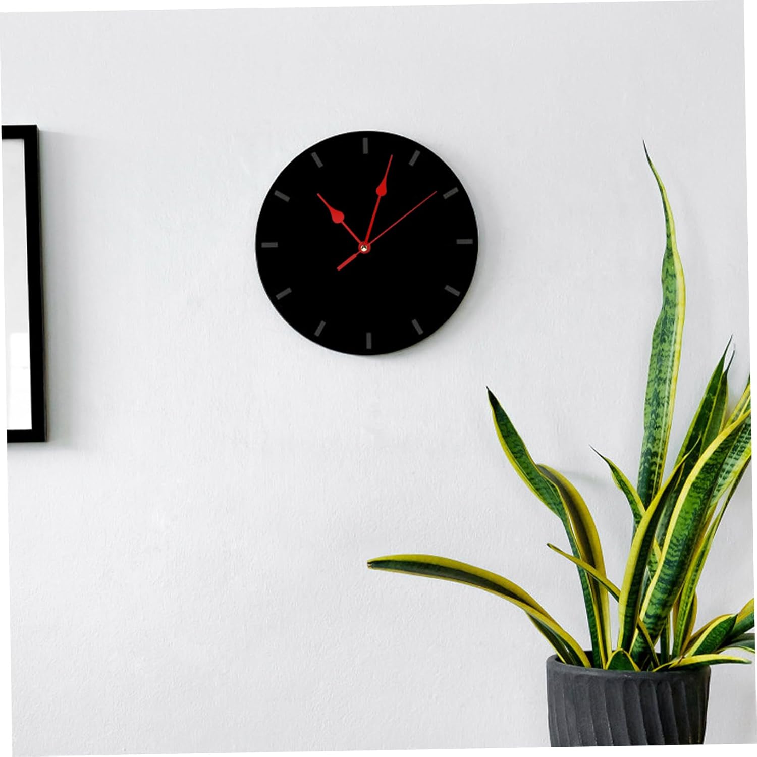 Red Silent Quartz Elegant Home Clock Hands Movement Set Easy to Install