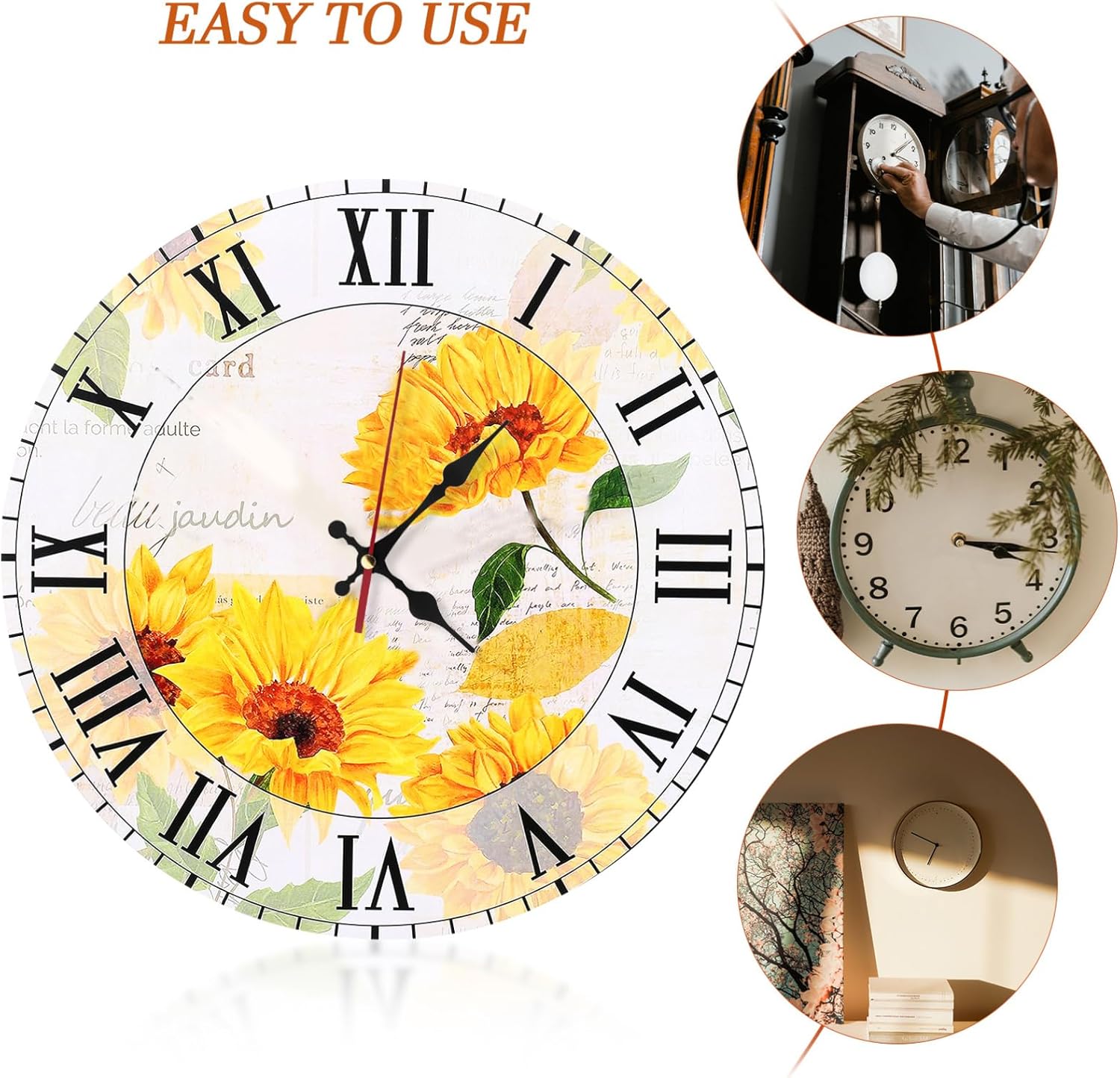 Homoyoyo Clock Mechanism Replacement Kit