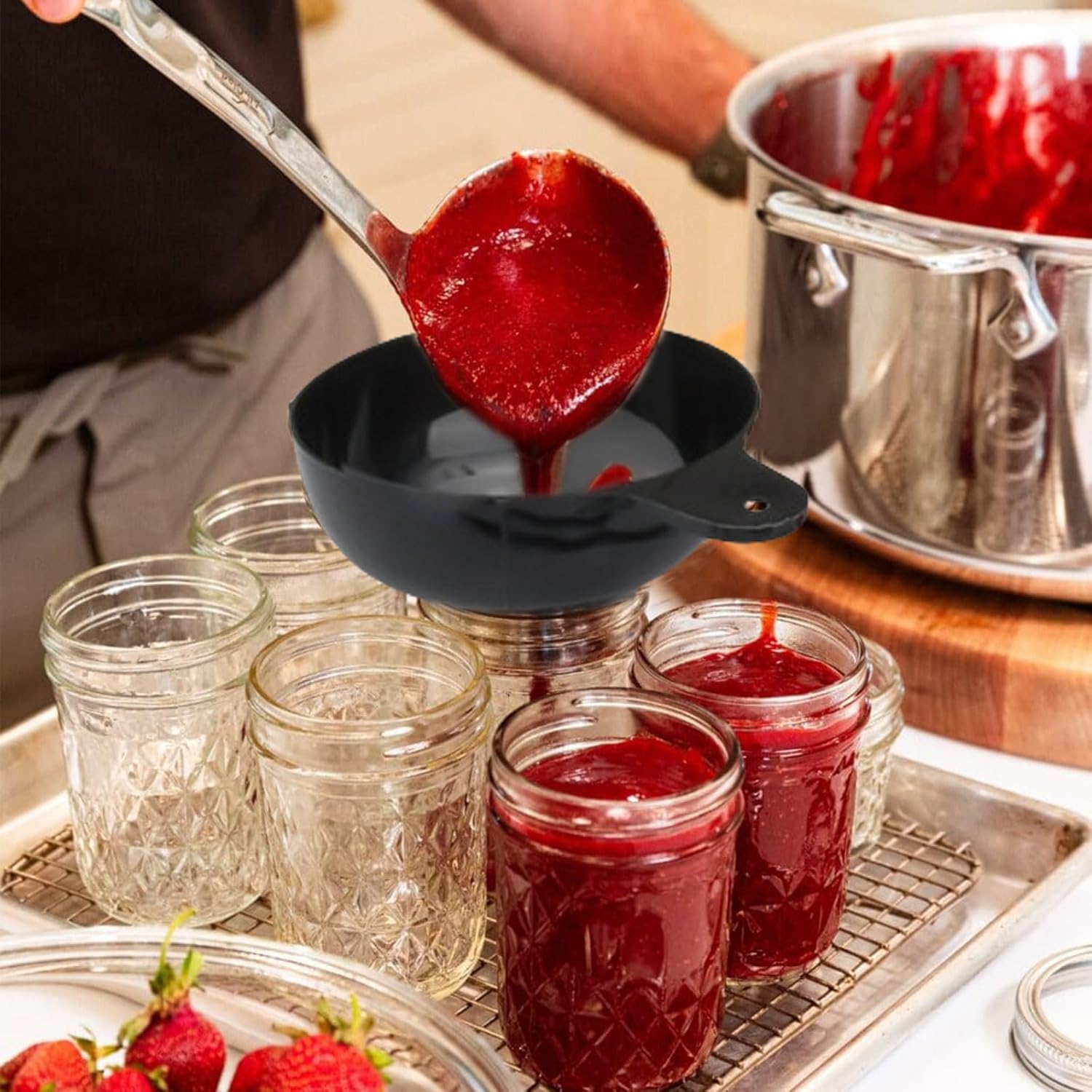 Canning Kit Starter Set Black Premium Stainless Steel